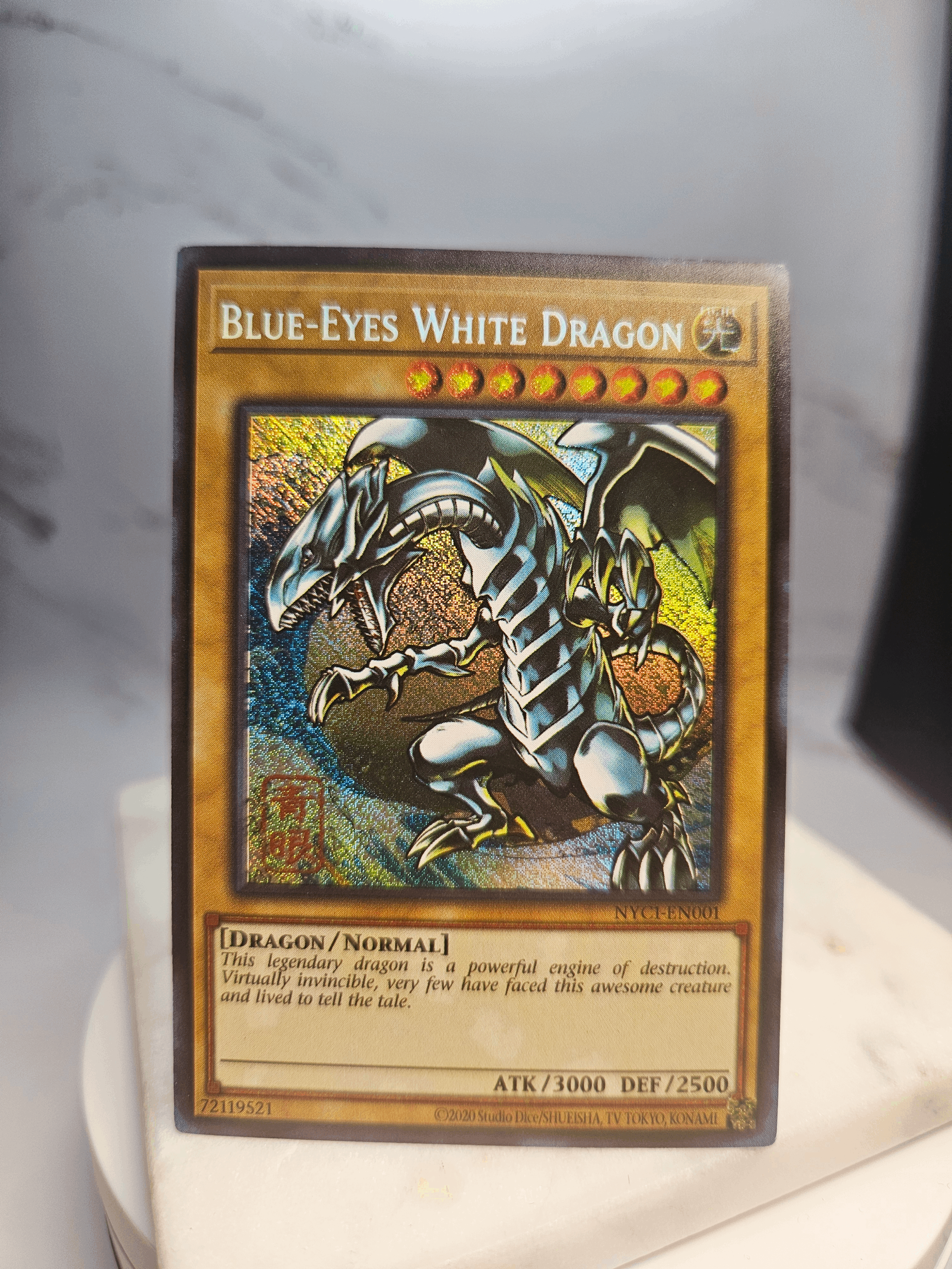 Blue-Eyes White Dragon - Ukiyoe Art - (TCG Version: NYC1-JP001)