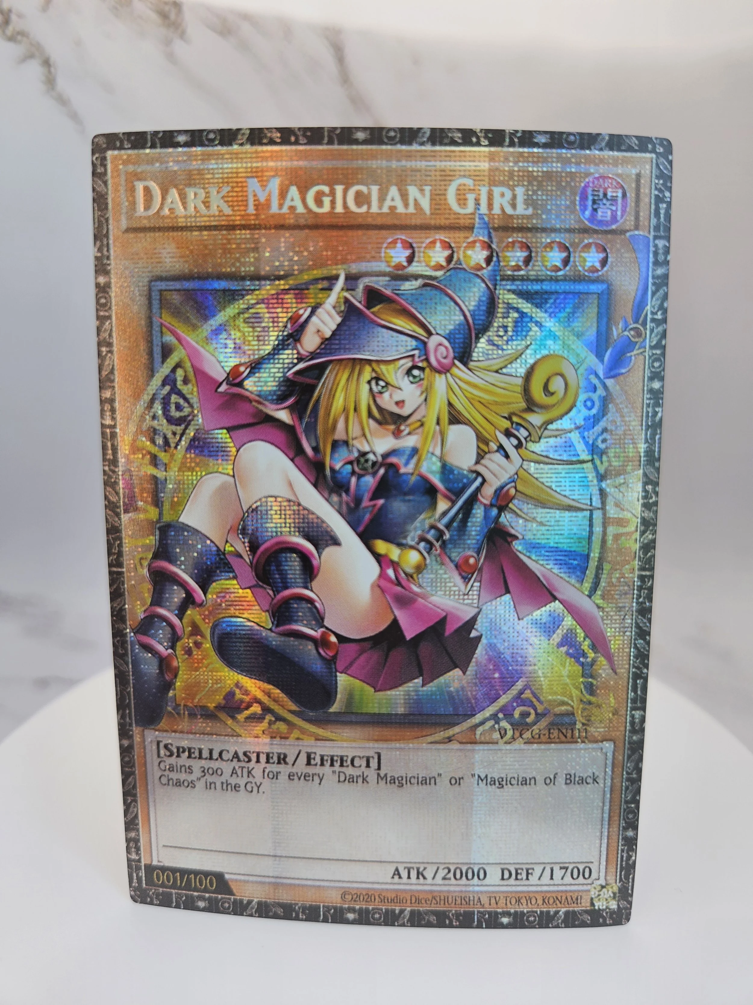 Dark Magician Girl (Over Rush Rare Art) - Grand Master