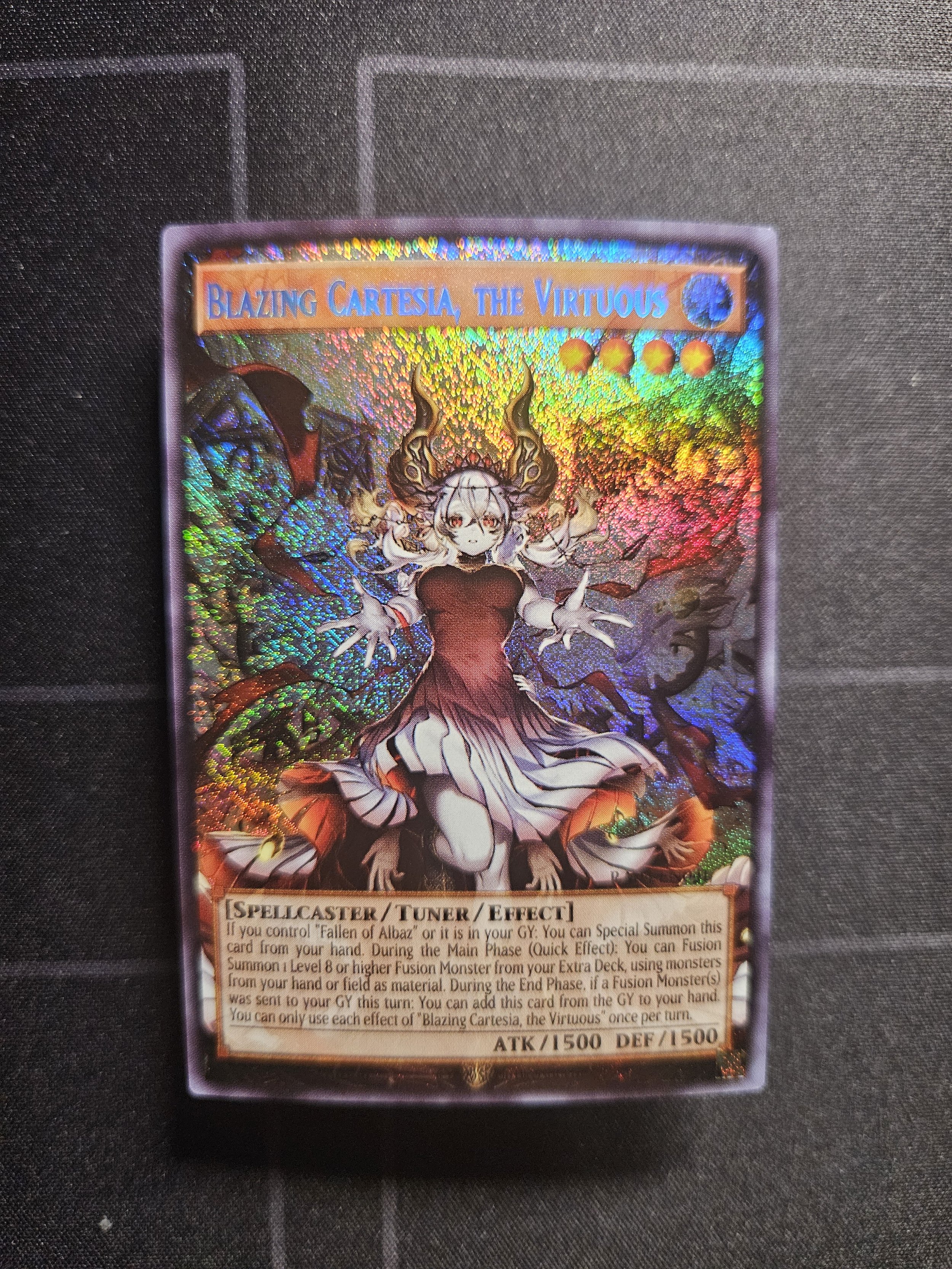 Blazing Cartesia, the Virtuous (RA04-EN041) - Extended Art