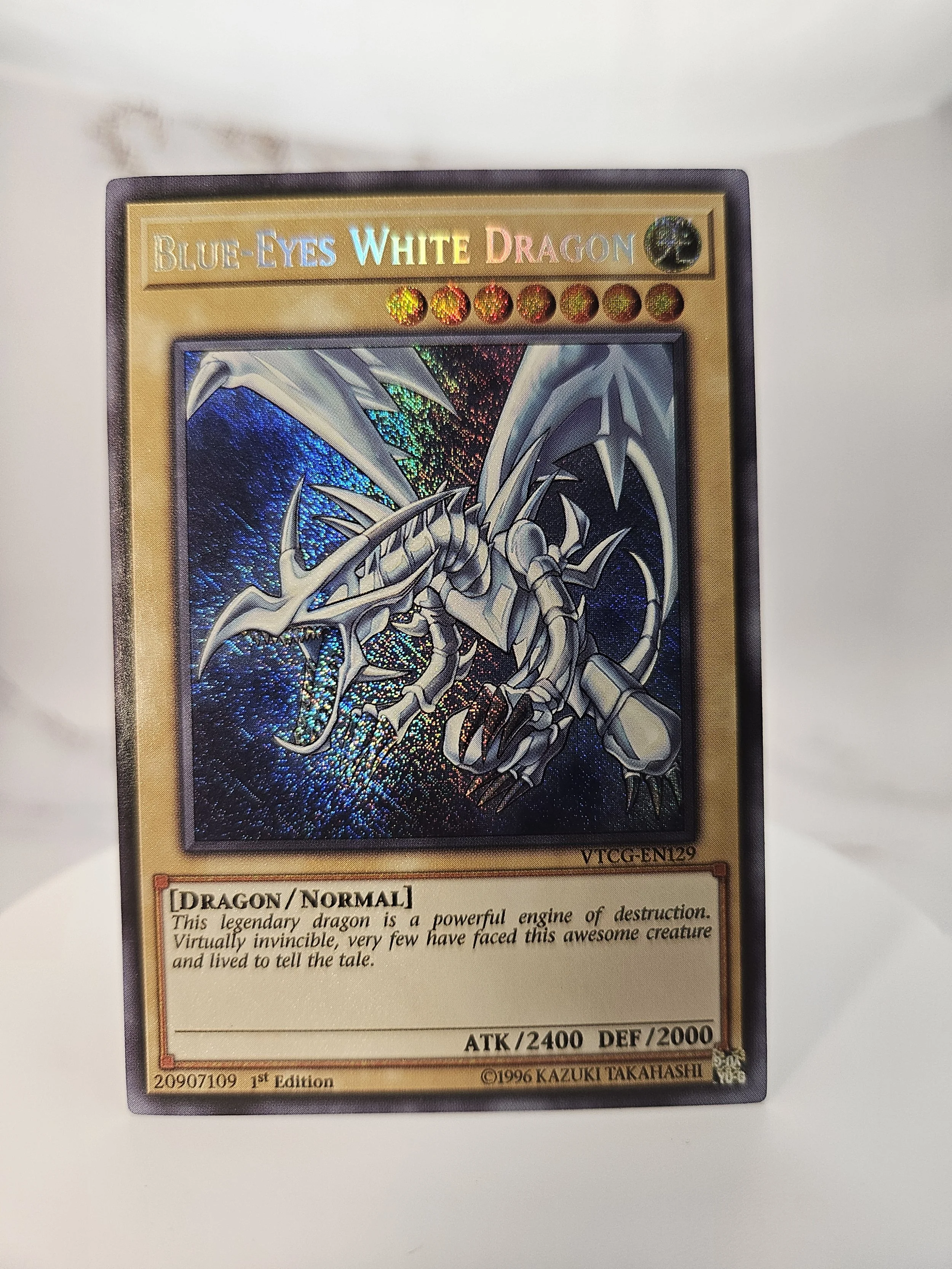Blue-Eyes White Dragon (Alternate Universe - Red-Eyes Black Dragon)