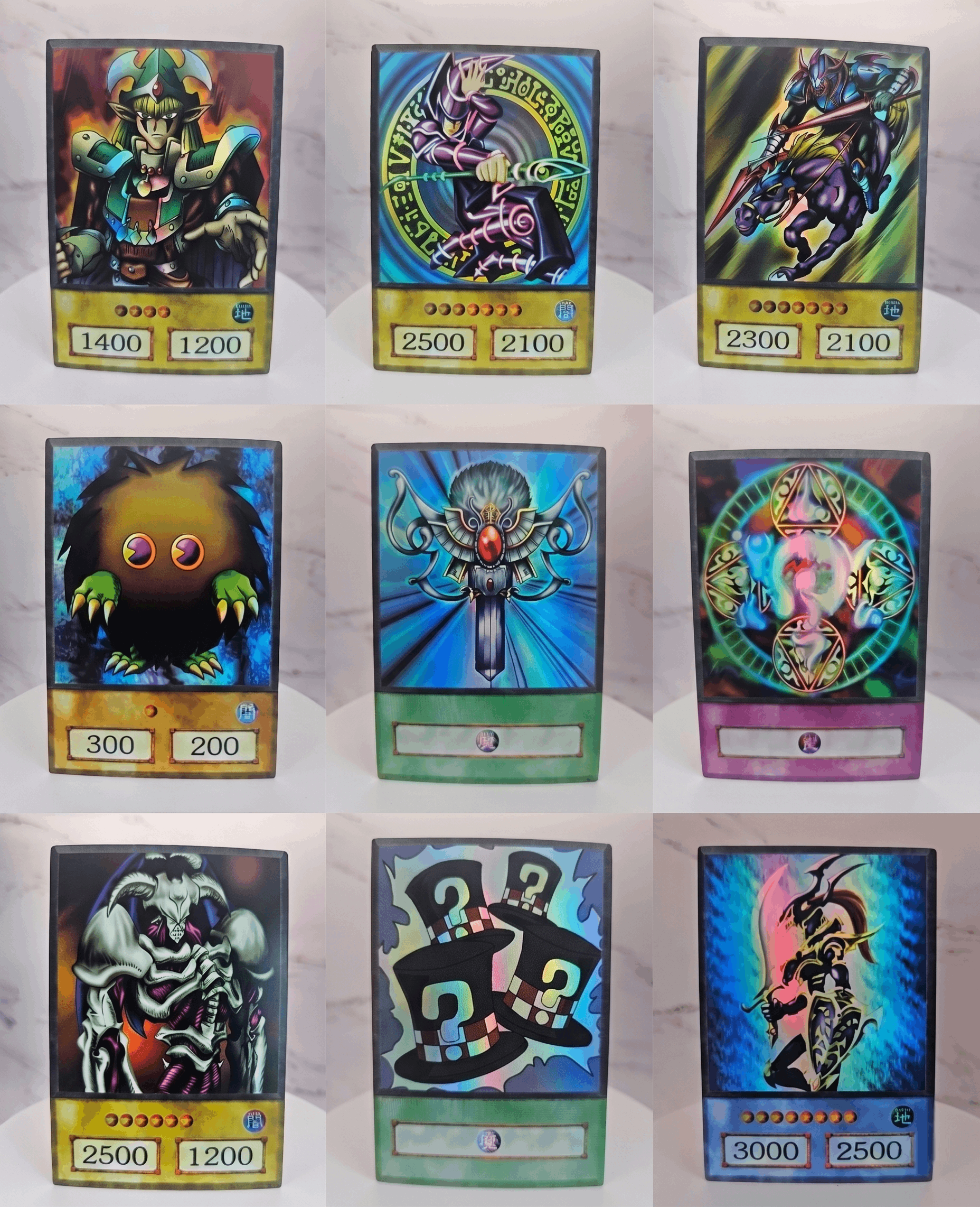 Set: Yugi Anime 4Kids Cards (Duelist Kingdom Theme - All Foil Card Set)