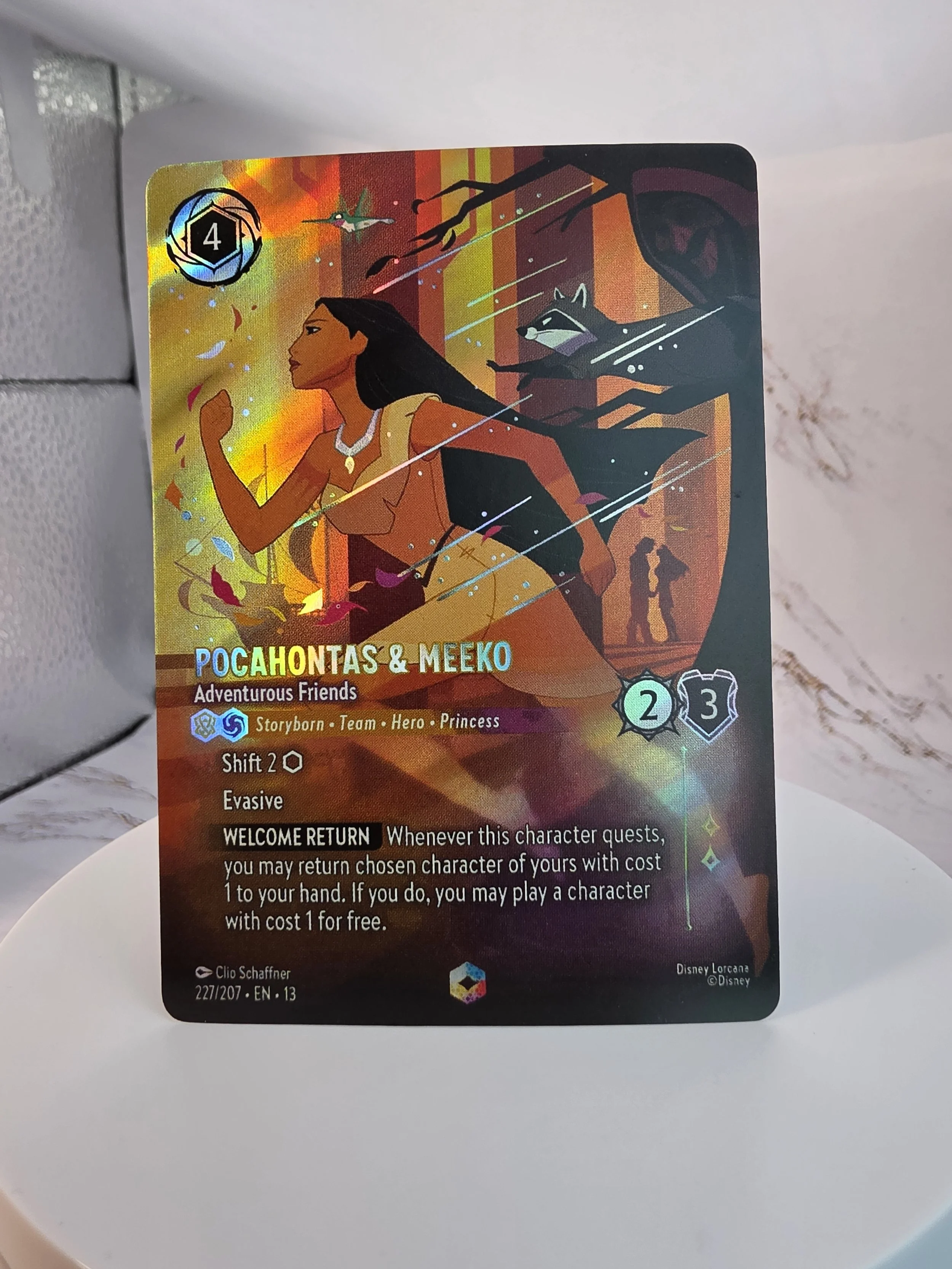 Pocahontas & Meeko - Adventurous Friends (227-207)