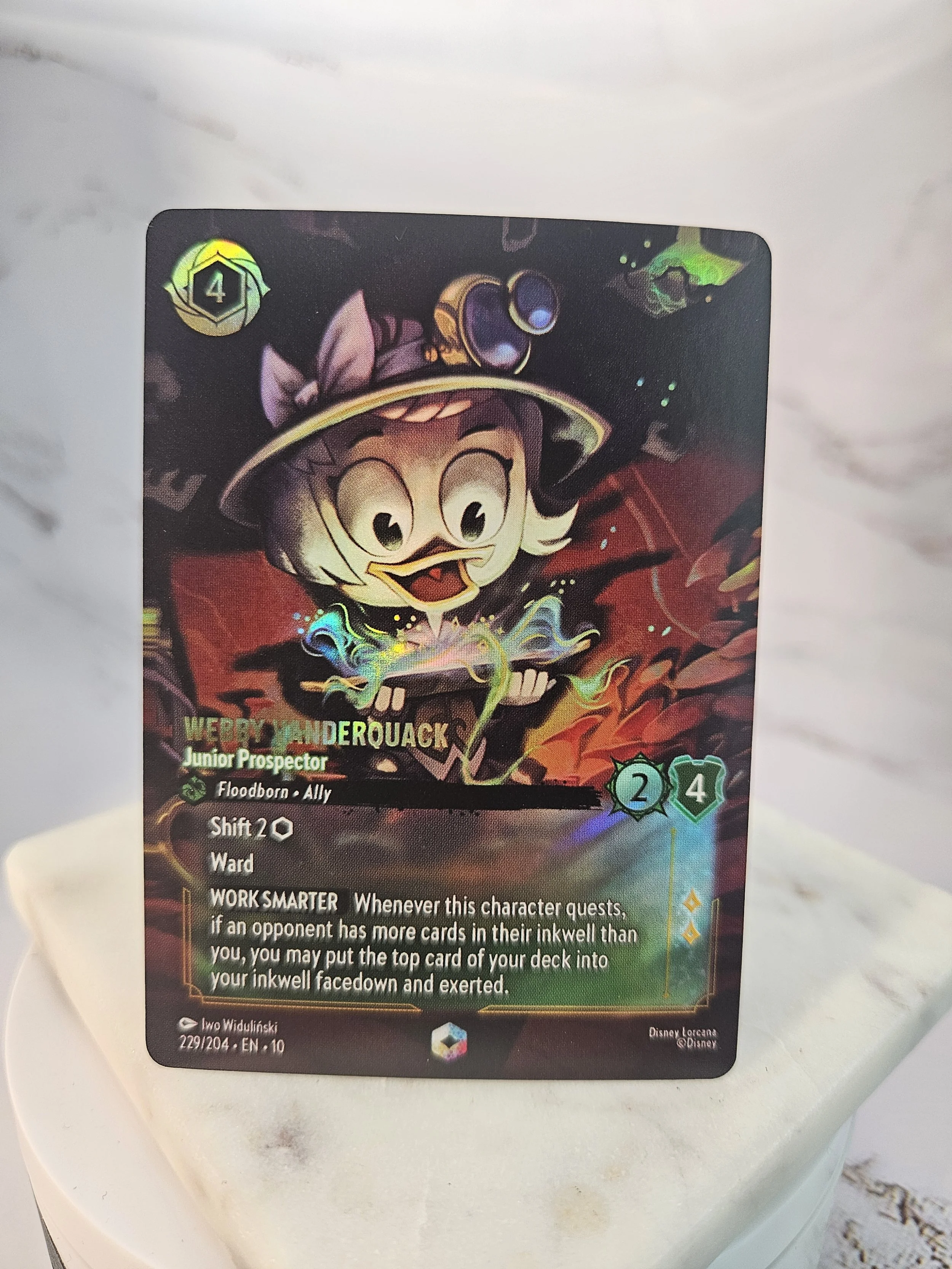 Webby Vanderquack - Junior Prospector (229/204)