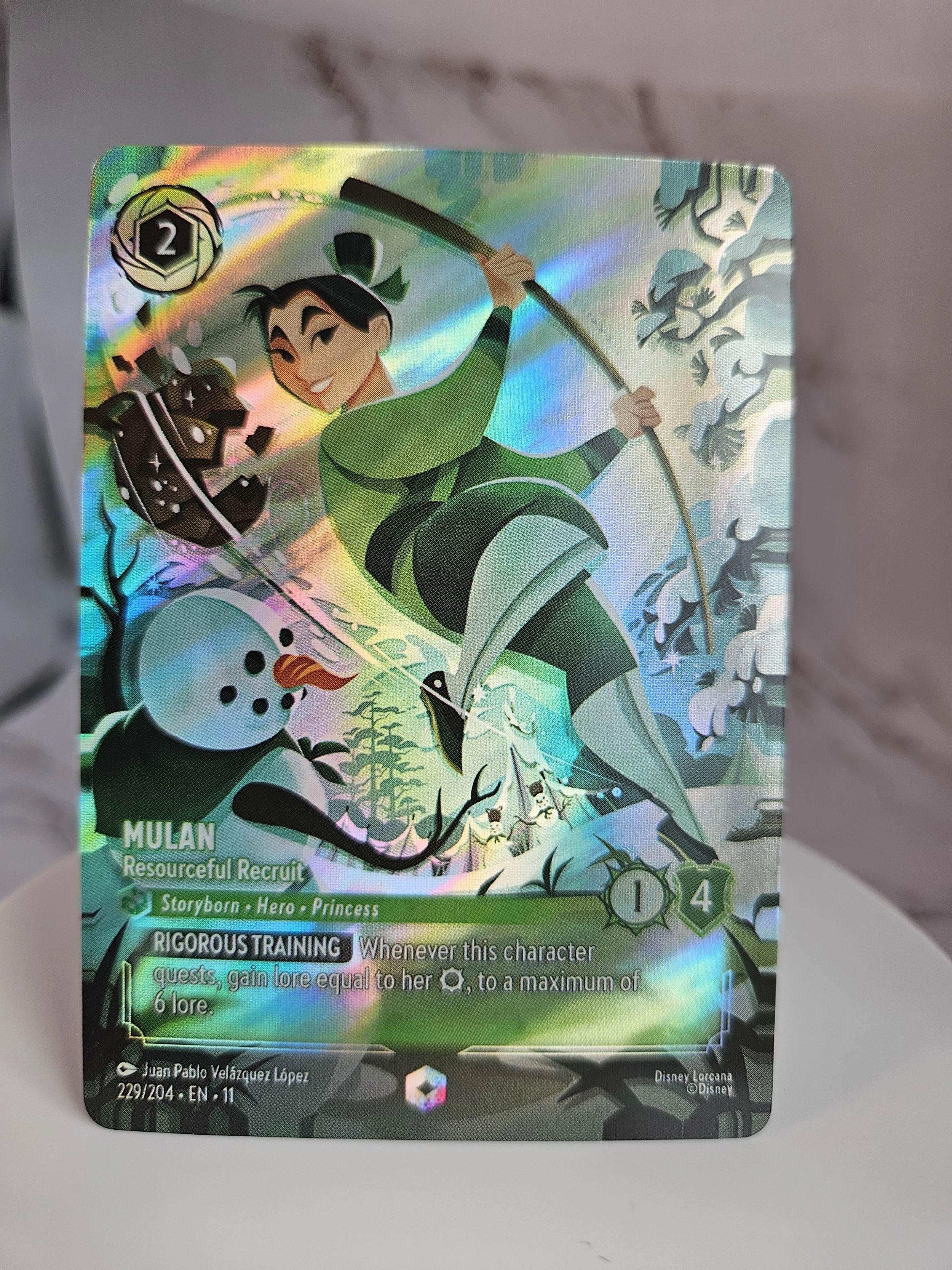 Mulan - Resourceful Recruit (229/204)