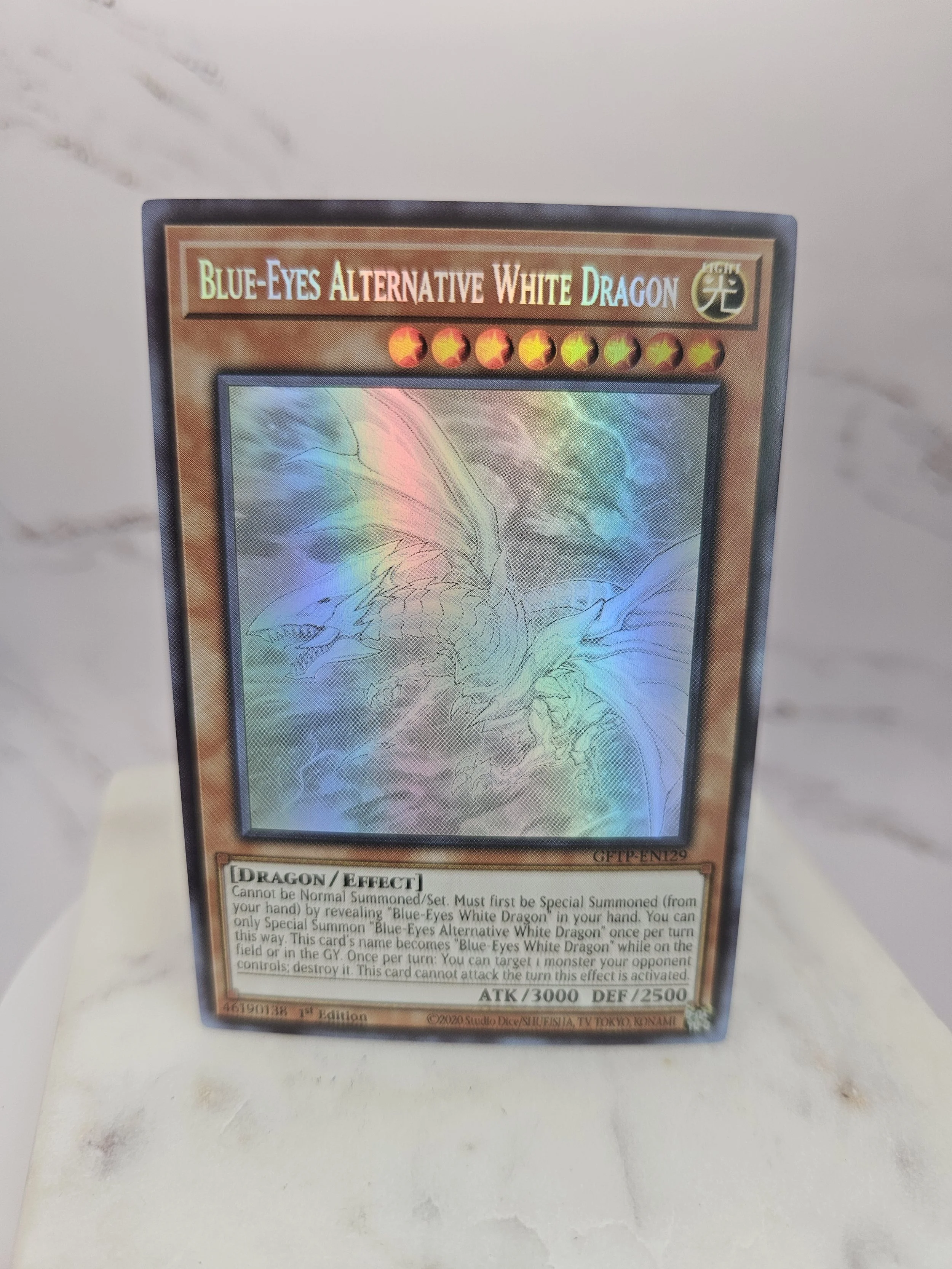 Blue-Eyes Alternative White Dragon (GFTP-EN129)