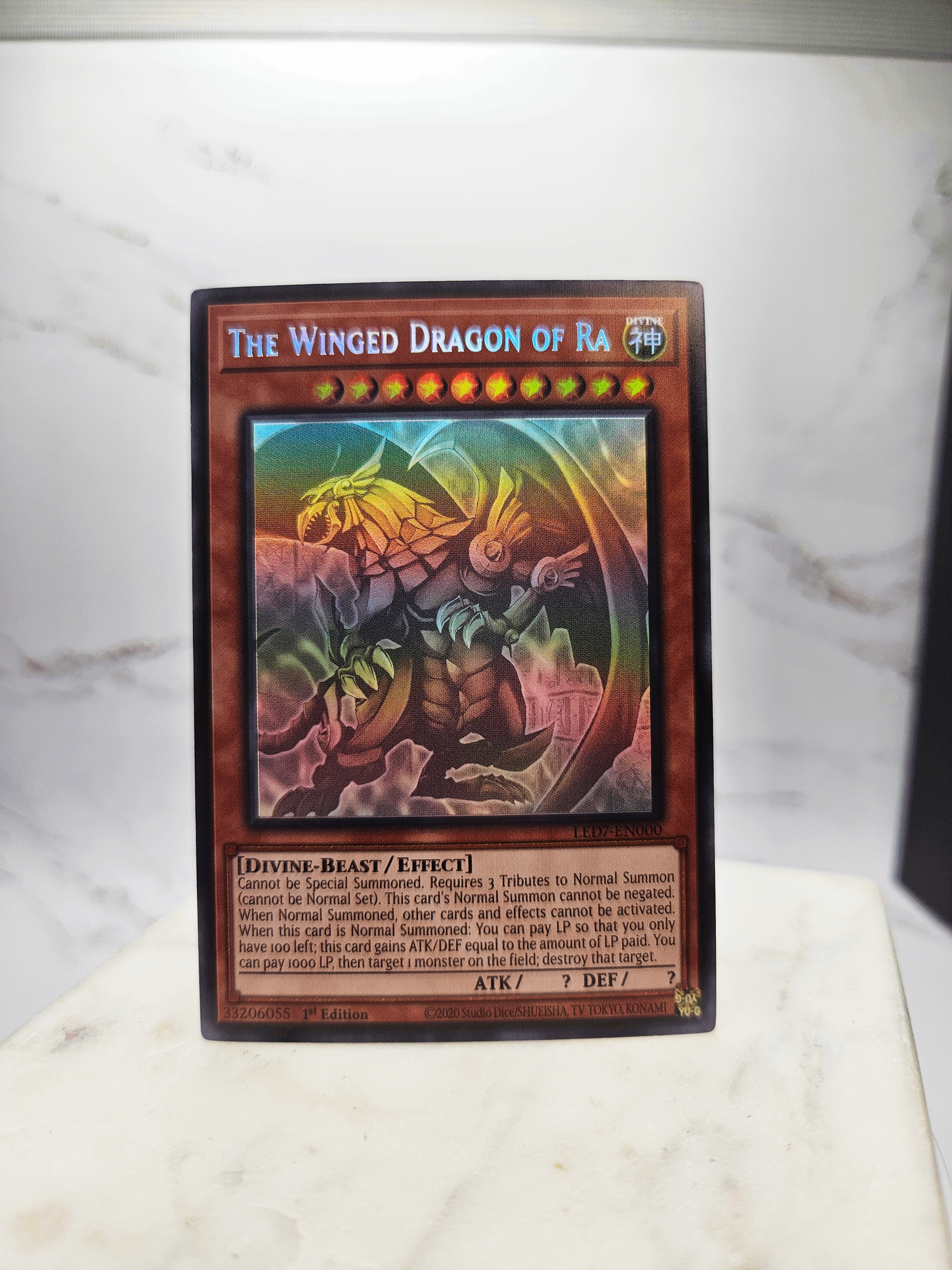 The Winged Dragon of Ra (LED7-EN000)