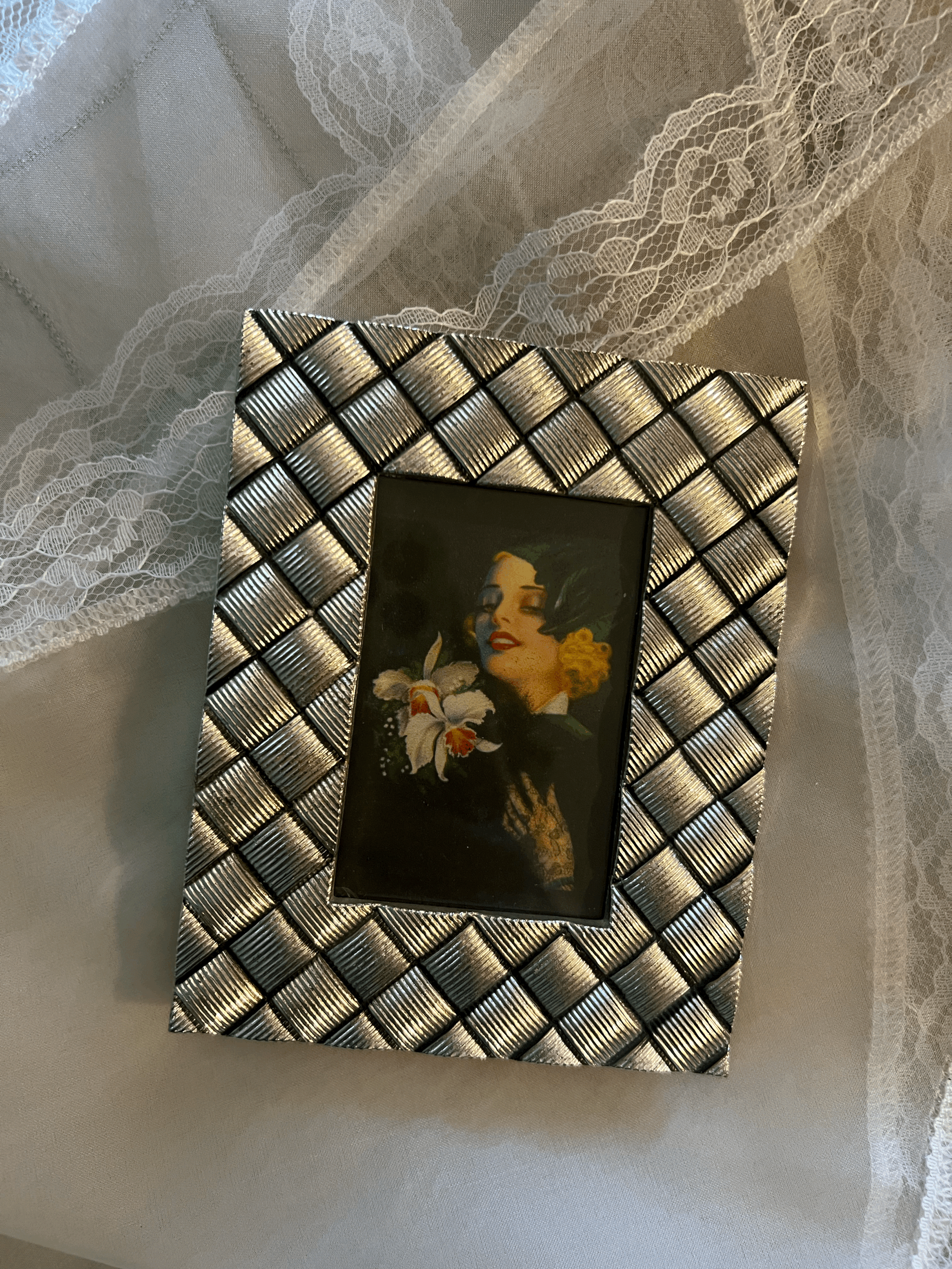 Mini Silver Picture Frame