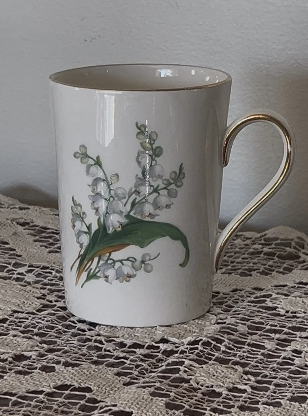 Lily of the Valley Coffee Cup