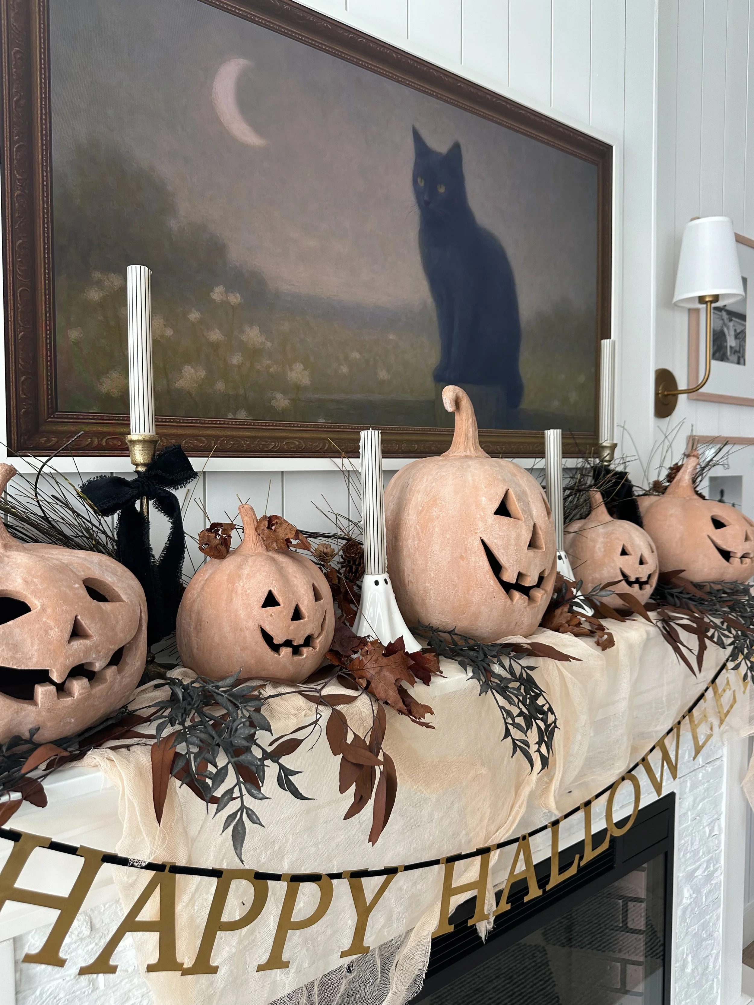 Our Halloween Mantel 2025