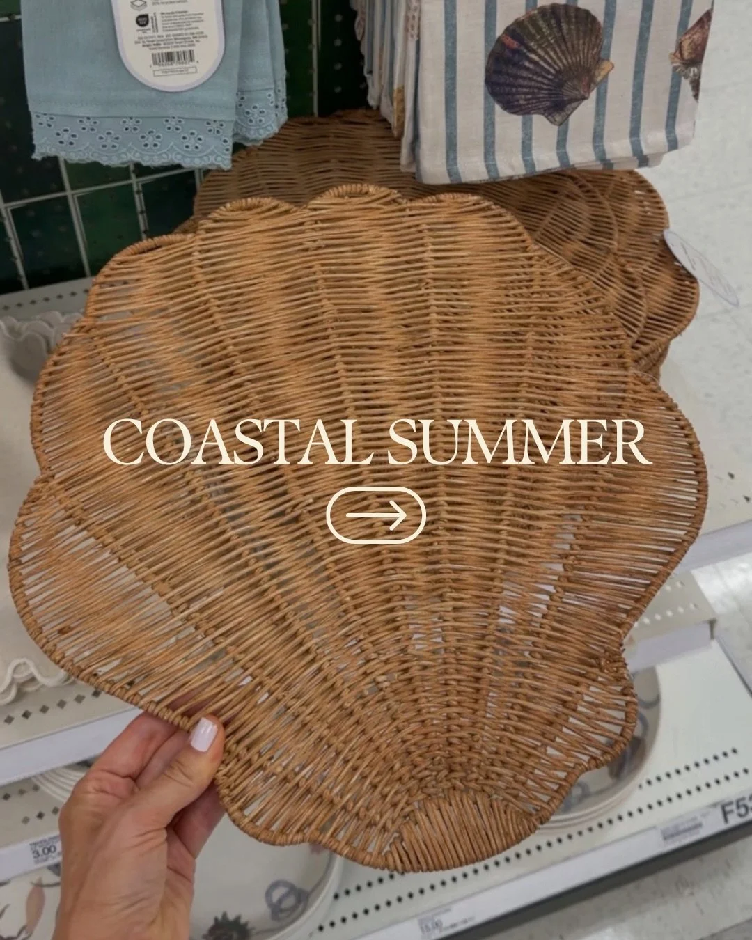 NEW at Target and I&rsquo;m not okay&hellip; this summer drop is giving coastal in the best way 🌊🐚🤎 I&rsquo;m officially obsessed.

COMMENT &ldquo;SUMMER&rdquo; and I&rsquo;ll message you ✨

#coastalvibes #summeraesthetic #targetstyle #beachyfinds