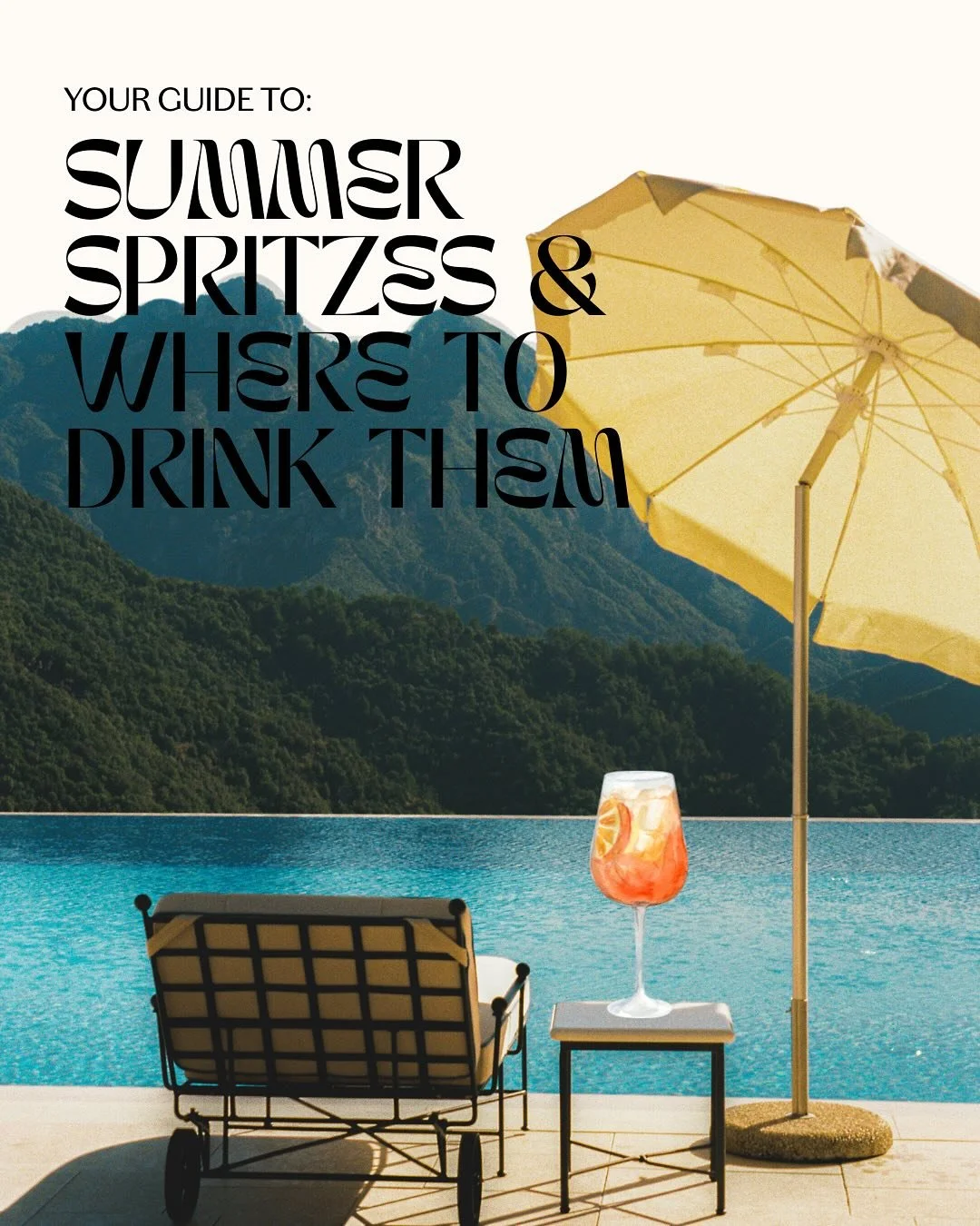 Apparently it&rsquo;s National Spritz Day- and I&rsquo;m not one to ignore divine timing. So here&rsquo;s your guide to summer&rsquo;s most iconic drink and where in the world you should be sipping it. 🍹✈️

From a classic Aperol in Veneto to a Hugo 