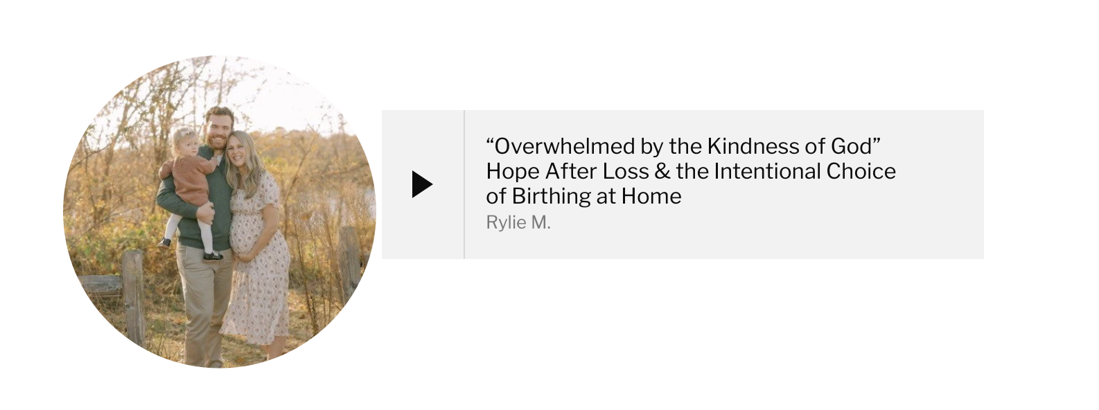 Doctor and wife choose home birth in Rochester MN