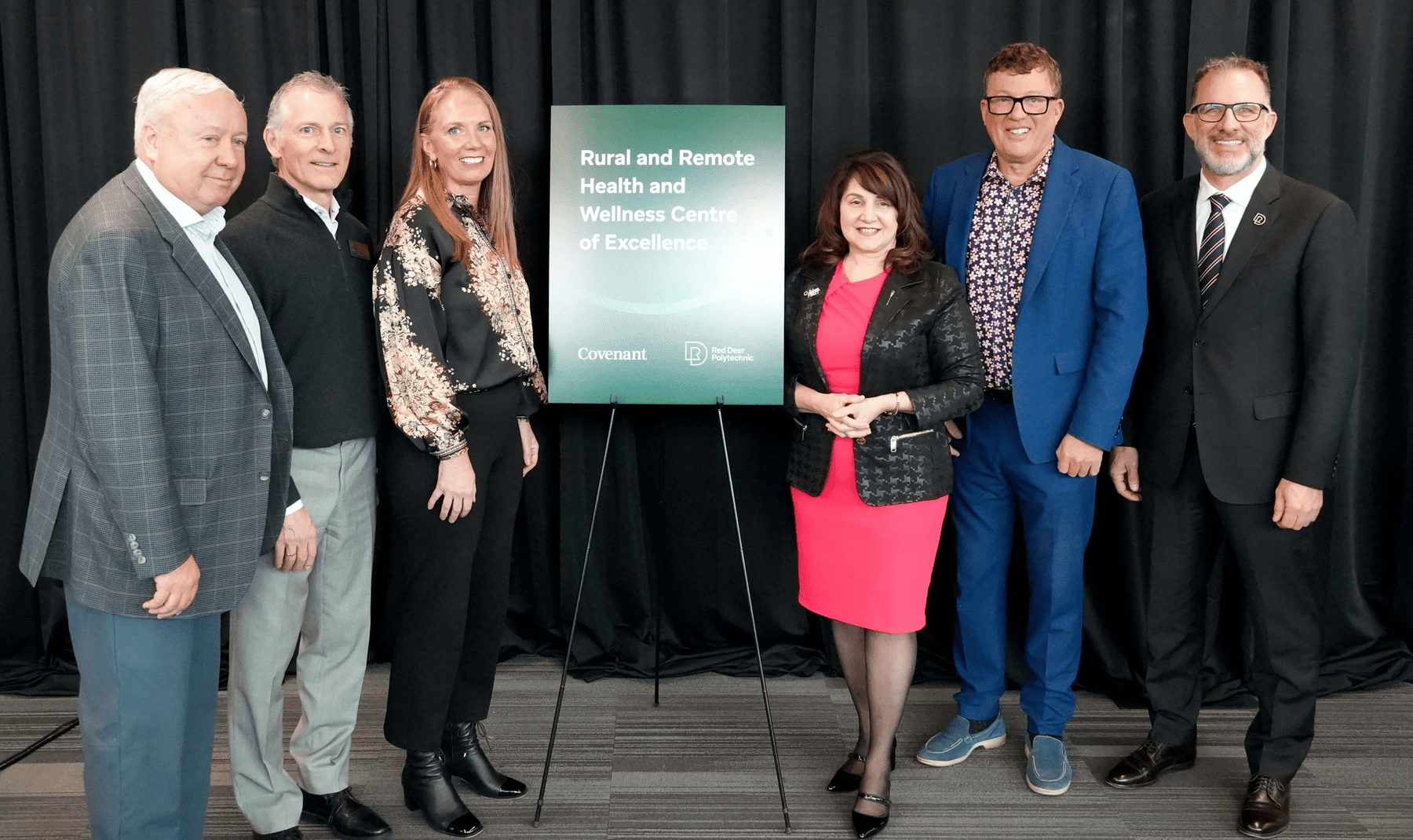 Red Deer Polytechnic and Covenant celebrate new partnership to strengthen rural and remote health and wellness in Alberta