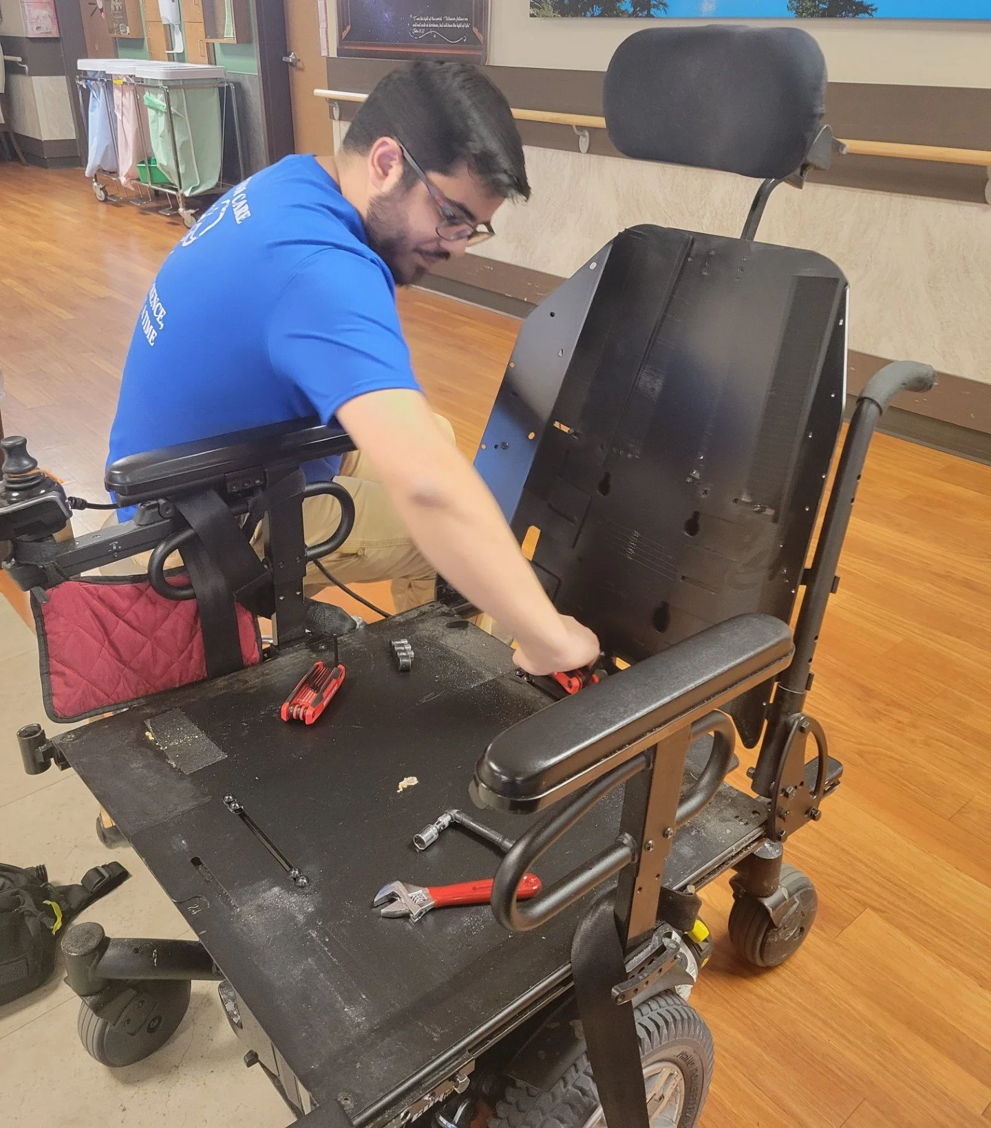 Mitch Prowse, rehabilitation assistant