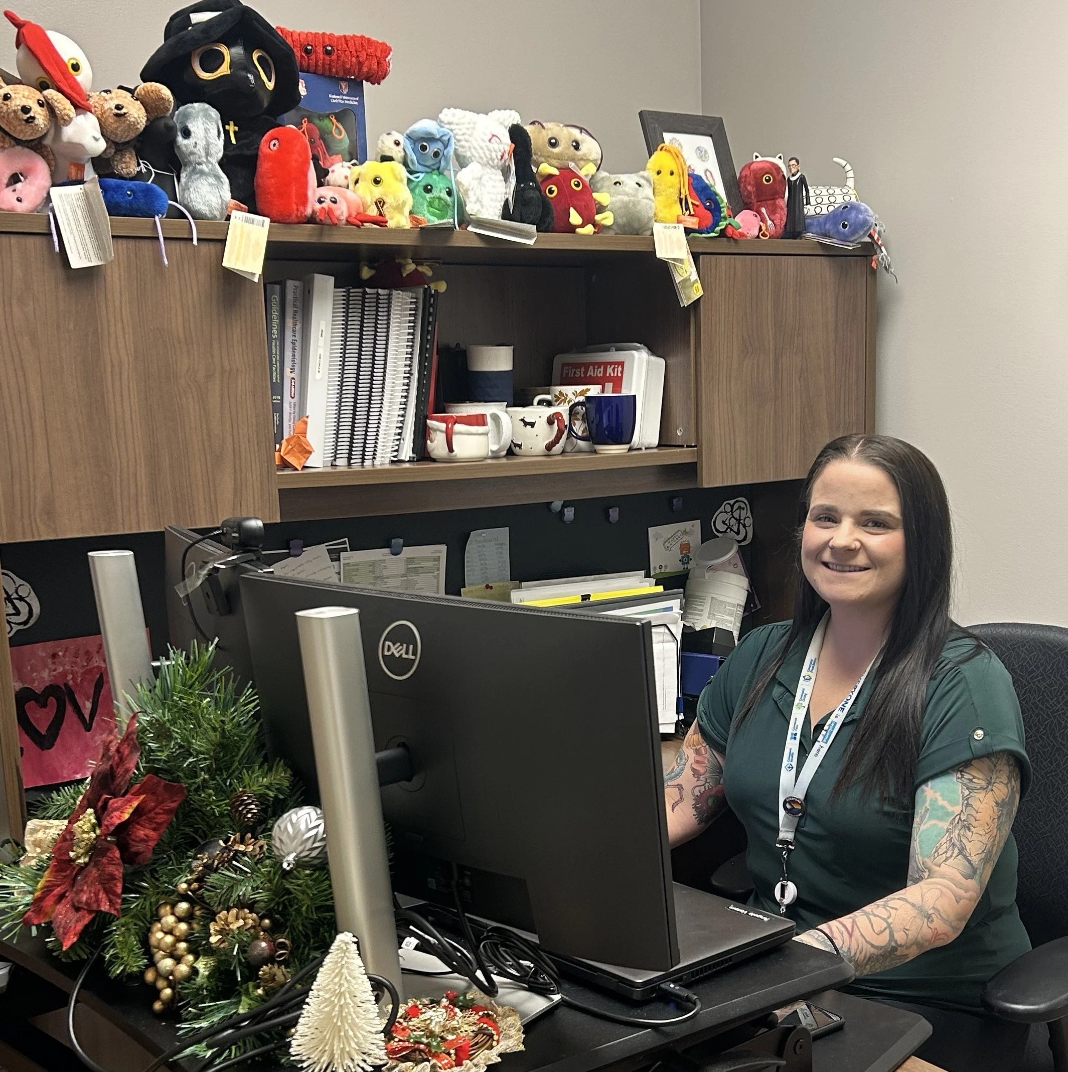 Angele Vaters, infection control practitioner