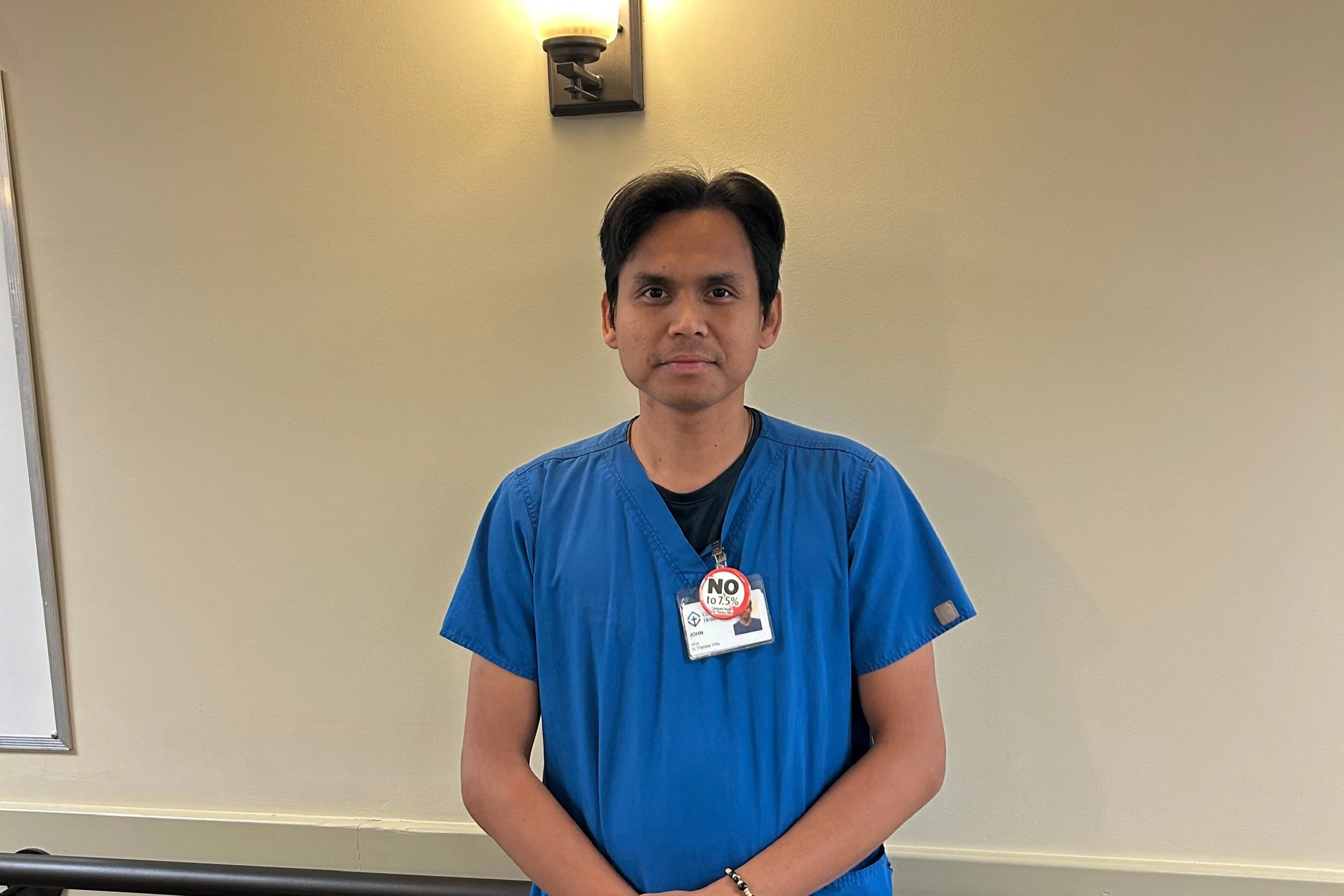 John-Ace Llera, health care aide