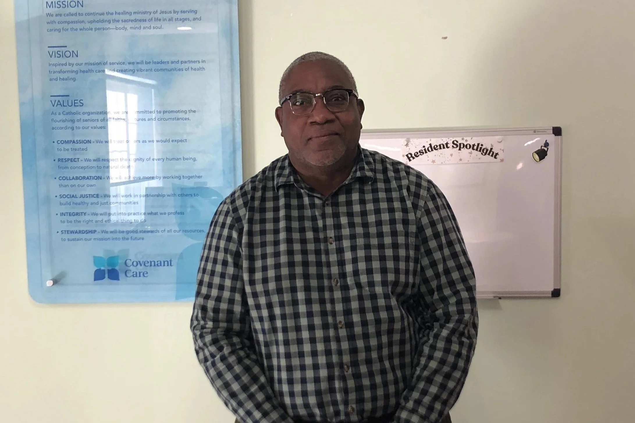 Neils Brathwaite, administrative assistant