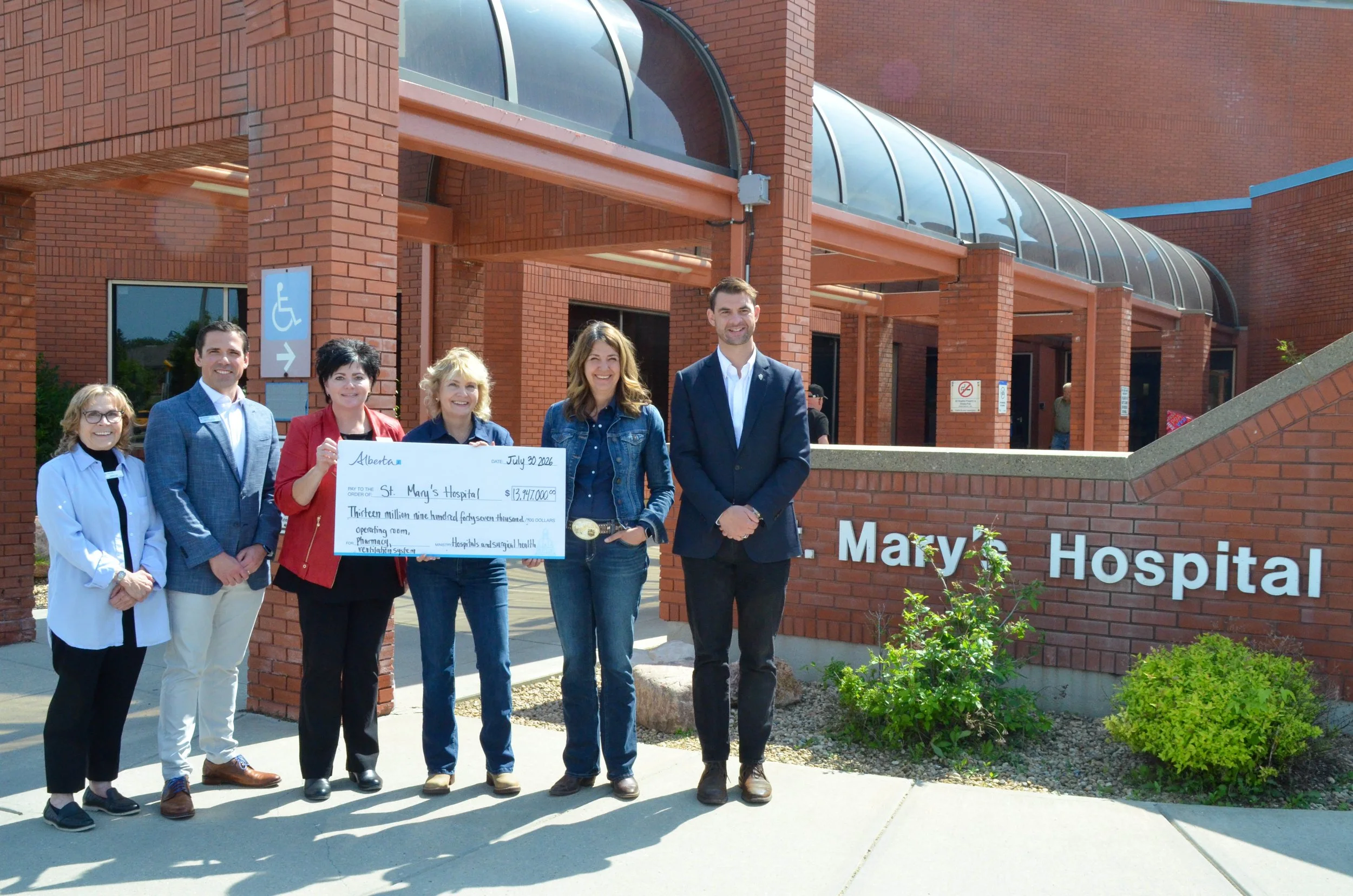 St. Mary’s Hospital receives major healthcare infrastructure investment from Government of Alberta&nbsp;