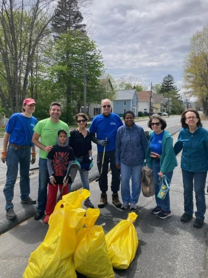 Rep. Lewis with Ashland Dems at Green Up Day
