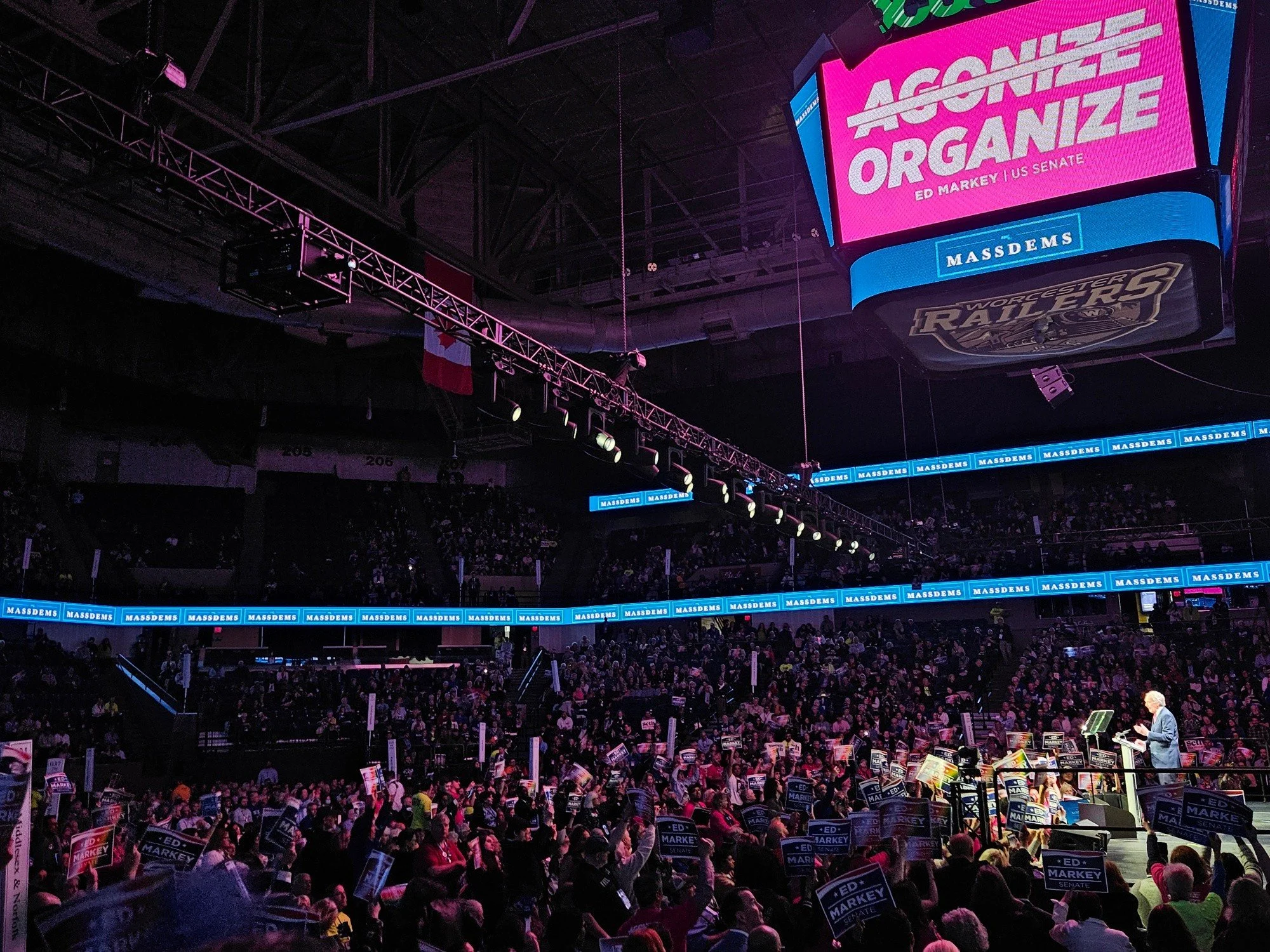 Thank you to the thousands of delegates and volunteers who came together to make the Massachusetts Democratic Party State Convention such an inspiring success.

As a party, we don't always agree, and we haven't always lived up to our highest ideals. 
