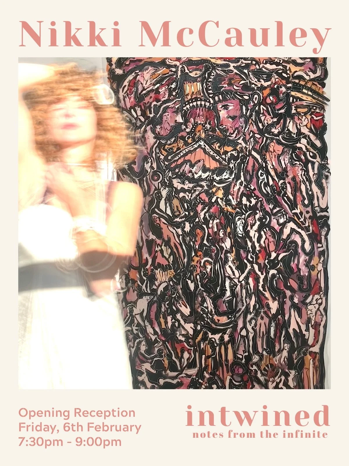 Join us in celebrating our creative director - Nikki McCauley (@artisjustyourheart ) for her solo art show at Chatter Abq (@chatterabq ) 
This Friday from 7:30- 9pm! 🫶
See you there!