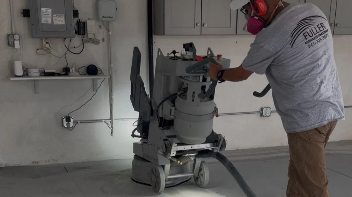 Diamond Grinding vs Acid Etching — Why It Matters for Your Florida Floor