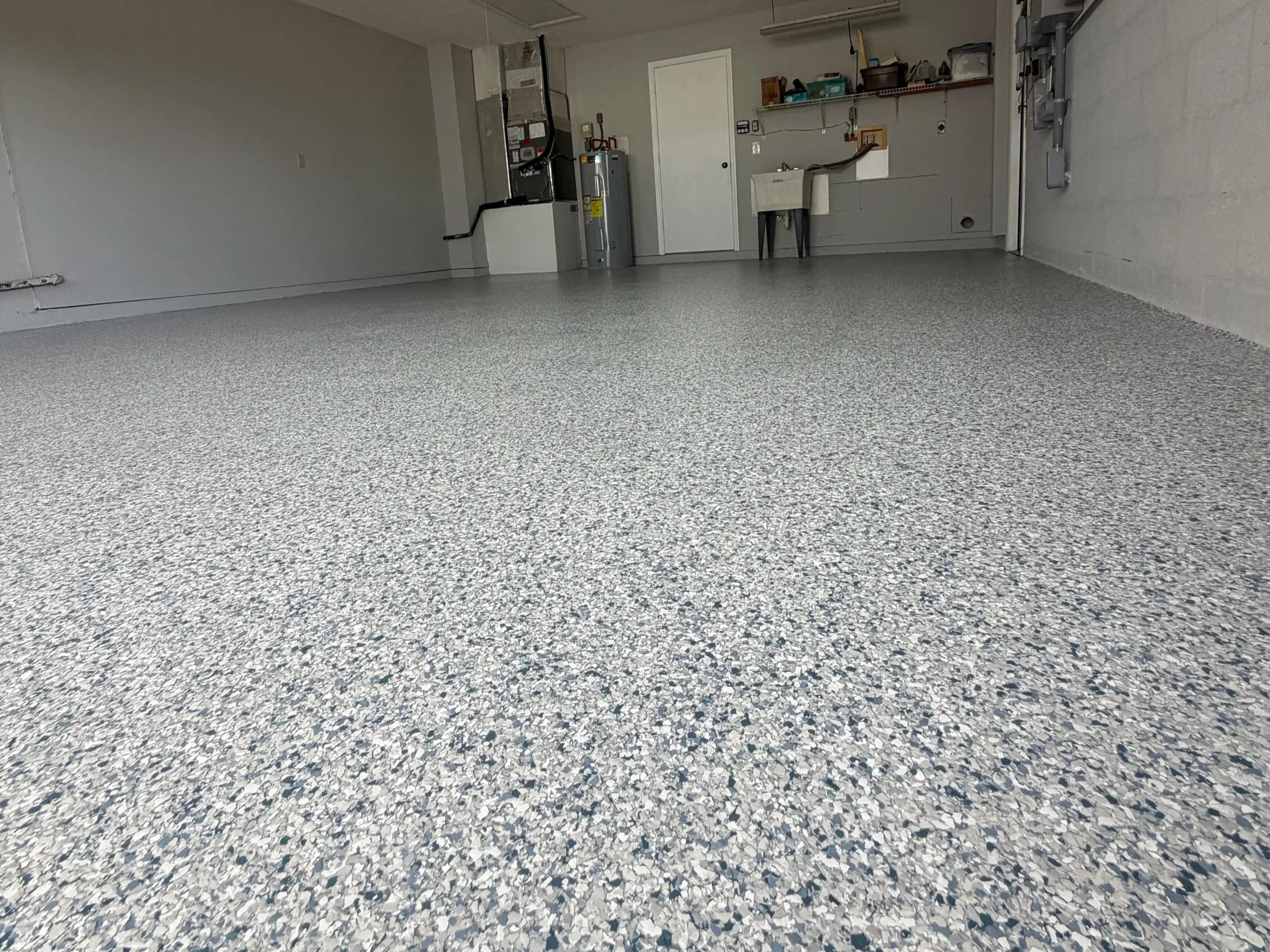 After Epoxy and Polyaspartic Floor in Englewood FL