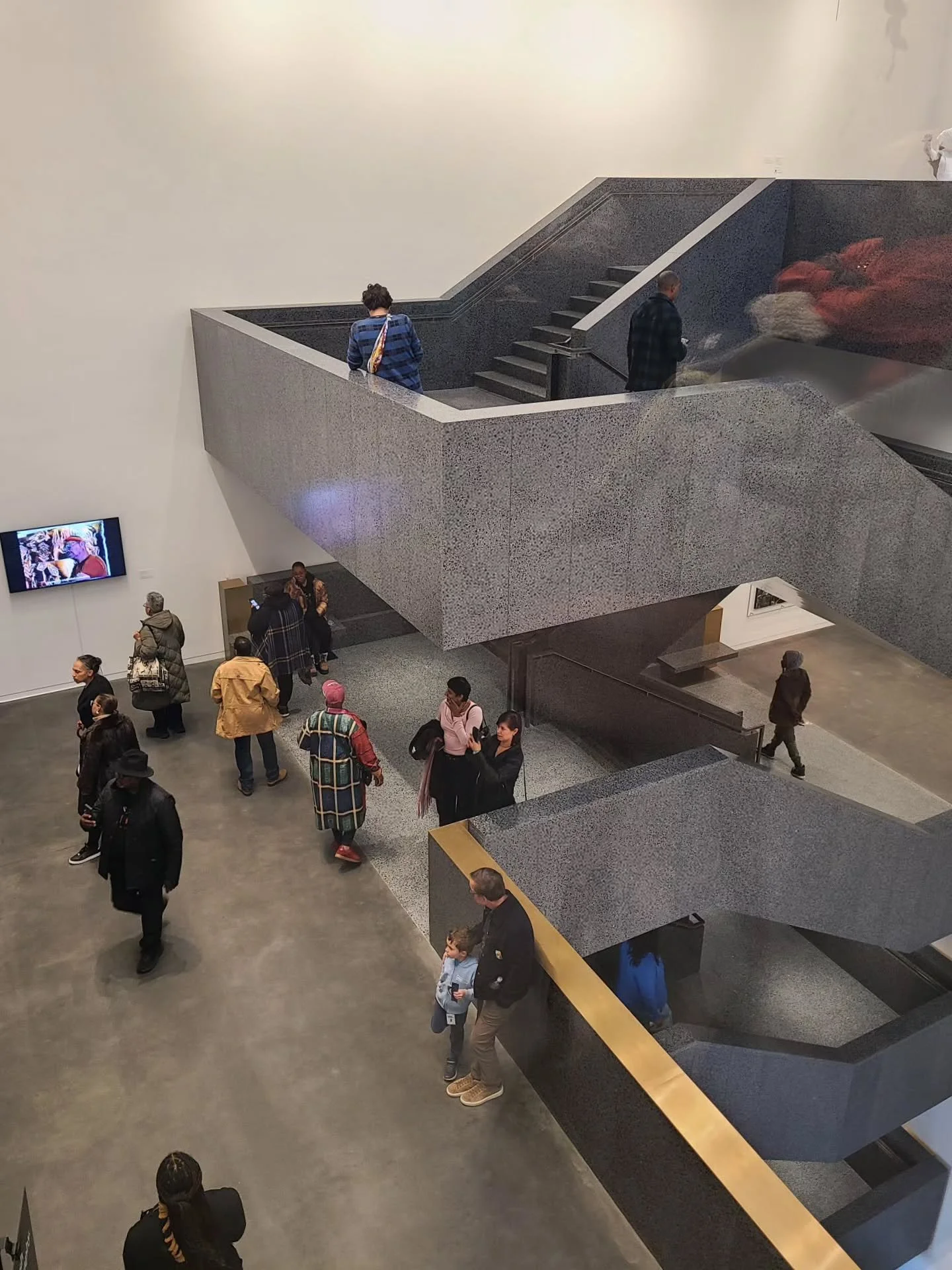 Art meets architecture. The Studio Museum in Harlem isn't just a place to see masterpieces - it is one.

The doors are  now open. Check out the stunning architecture by Sir David Adjaye framing powerful works by artists of African descent. @studiomus