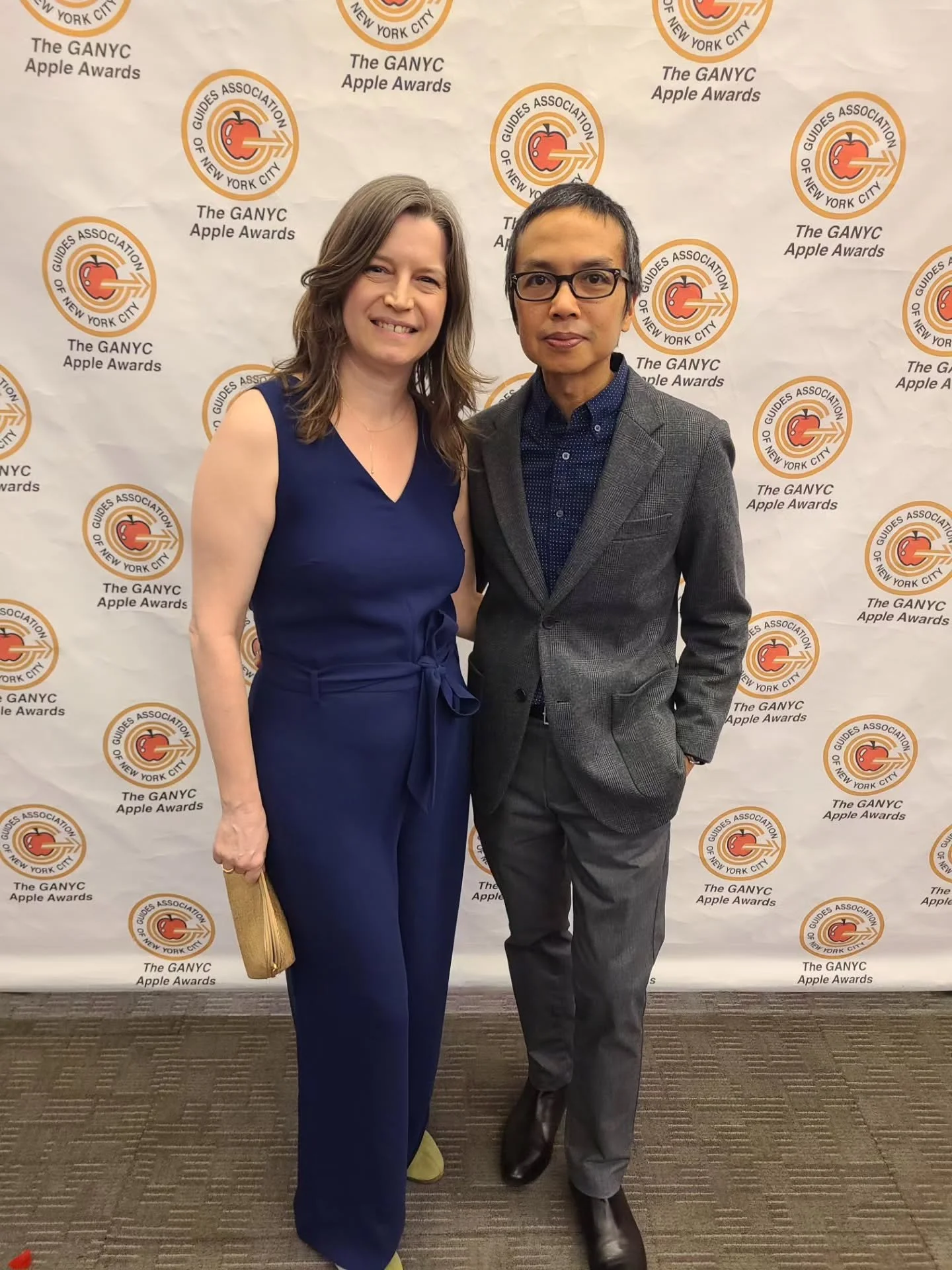 A night at the big GANYC Apple Awards! Congratulations to the night's awardees, a few highlights:

A lifetime achievement awardee, Brenda Berkman is a pioneering attorney and retired FDNY Captain who broke the department's gender barrier. After winni