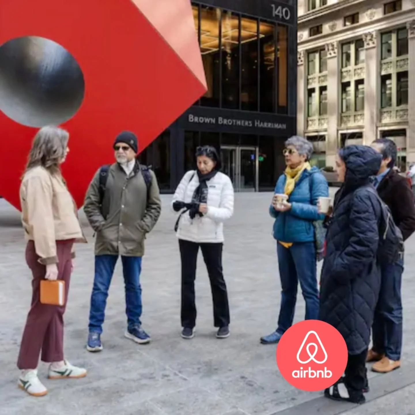 Hearing that from my guests is exactly why I started this stroll. Lower Manhattan is packed with incredible public art, but the real magic is in the history behind it and spending time with groups creating 'Oh, wow!' moments.

From the abstract steel