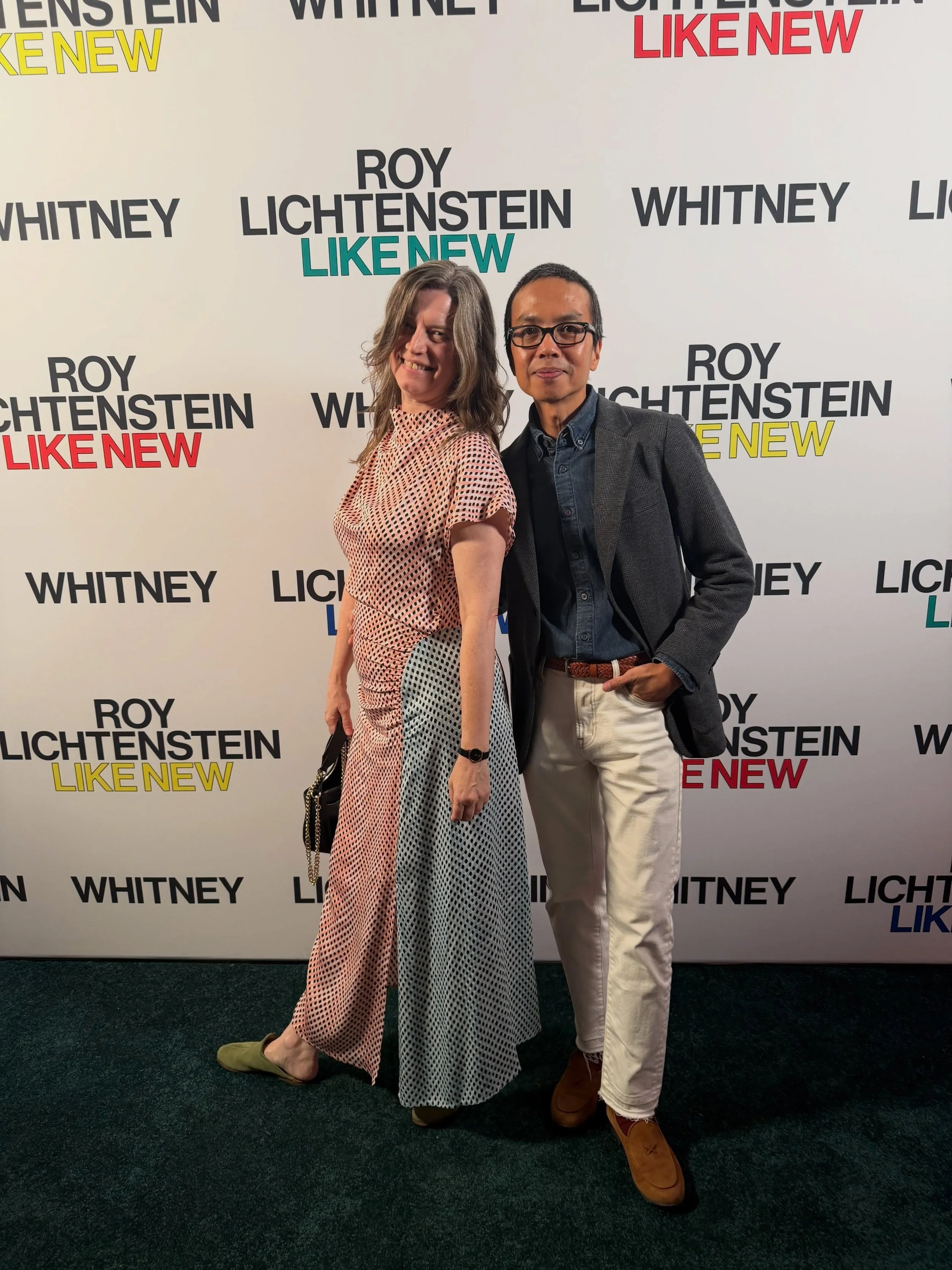 Pop art, primary colors, and a proper night out. 💥 Opening night at the Roy Lichtenstein show at the Whitney @whitneymuseum 

On view: October 11, 2026 &ndash; May 10, 2027

Drowning Girl (1963) | Secret Hearts #83 (1962)
Art by Tony Abruzzo | Mirro