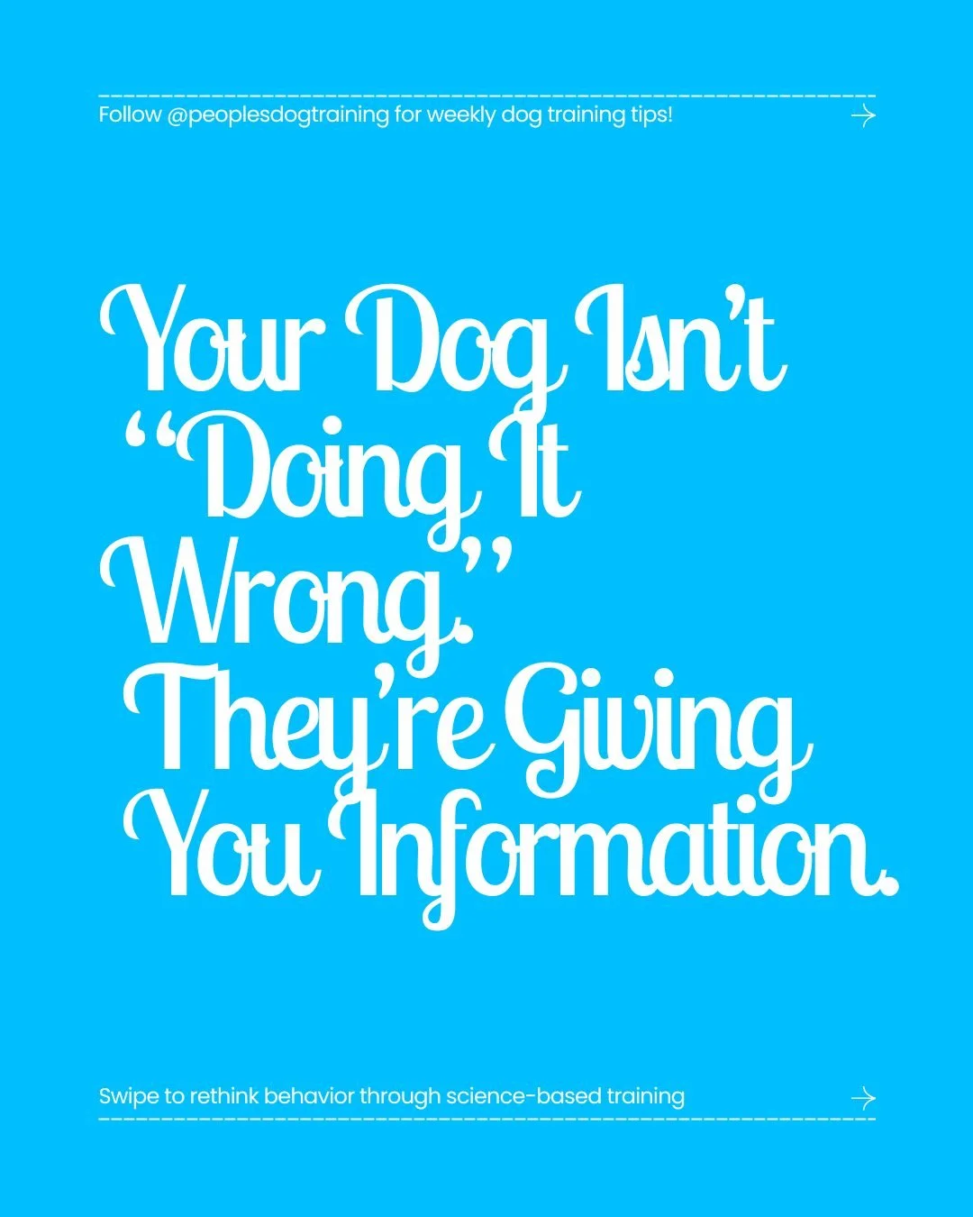 When barking, pulling, jumping, or overwhelm shows up, science-based training asks us to look at the bigger picture before asking more from the dog.

Are we too close? Moving too fast? Is the environment too difficult? Has our dog reached their thres