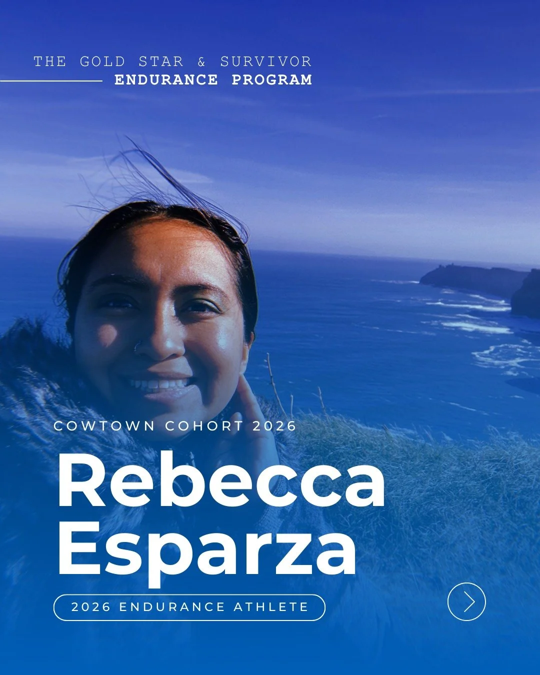 Meet Cowtown Athlete Rebecca Esparza.

Gold Star Sister of CW3 Zachary &ldquo;Zac&rdquo; Esparza, U.S. Army.

Texas native. Stay at home mom. Teacher. First time runner. Storyteller and keeper of memories, discovering strength through purposeful mile