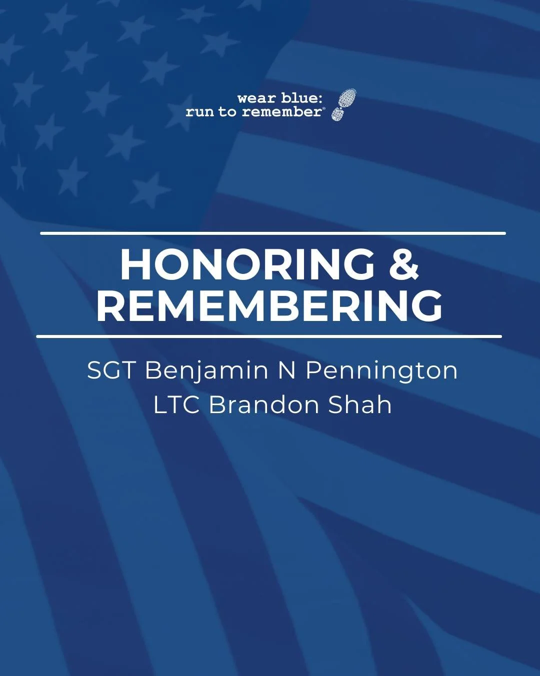 Today we pause to honor and remember LTC Brandon Shah and SGT Benjamin N Pennington.

SGT Pennington died from wounds sustained during an enemy attack while deployed in support of our nation and is the 7th U.S. service member lost in the current conf