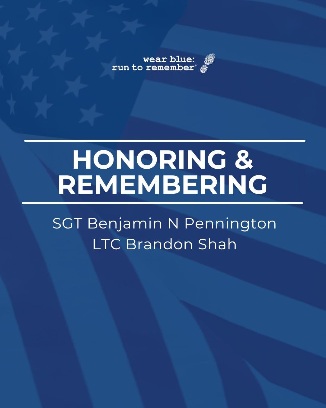 Today we pause to honor and remember LTC Brandon Shah and SGT Benjamin N Pennington.

SGT Pennington died from wounds sustained during an enemy attack while deployed in support of our nation and is the 7th U.S. service member lost in the current conf