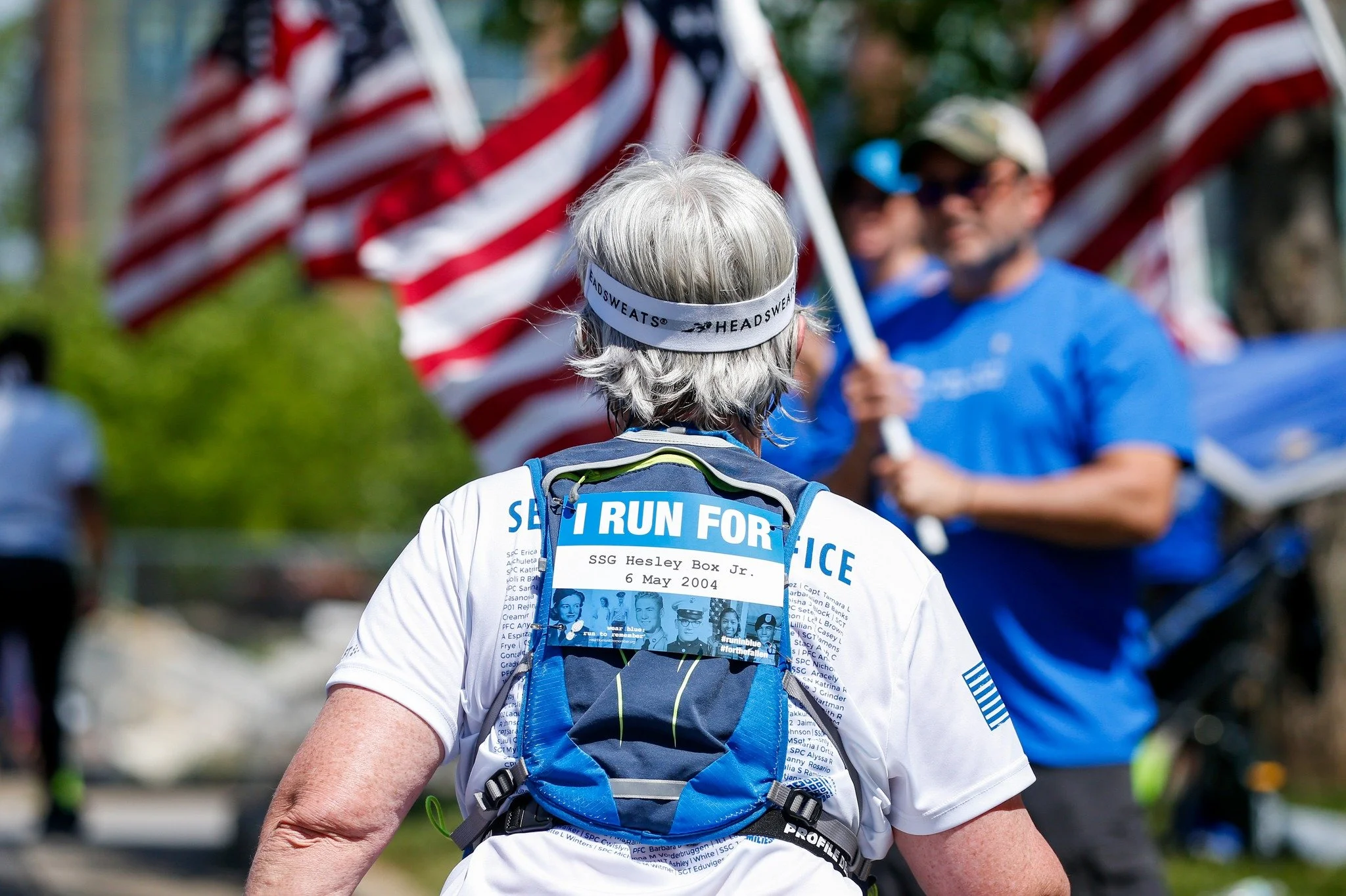 This Memorial Day, your miles can carry a name.

When you register with wear blue, you&rsquo;ll receive the name of a fallen service member to honor. A name to speak. A story to carry. A legacy to remember.

Because Memorial Day isn&rsquo;t about a m