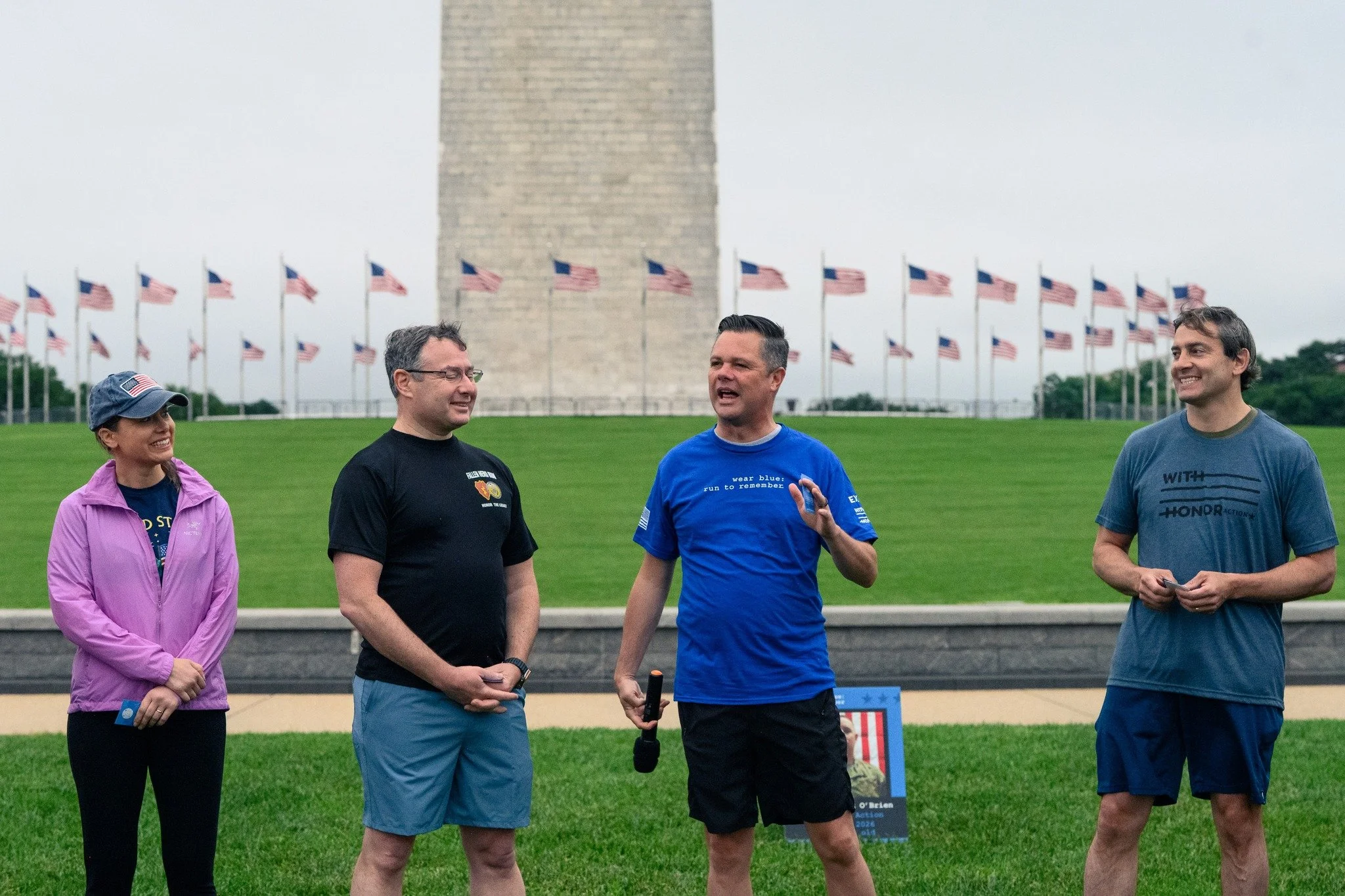This morning, our community gathered on the National Mall to do more than observe Memorial Day - they lived it.

Together with Gold Star and Surviving Families, veterans, active duty service members, and patriotic civilians, we spoke names, carried s