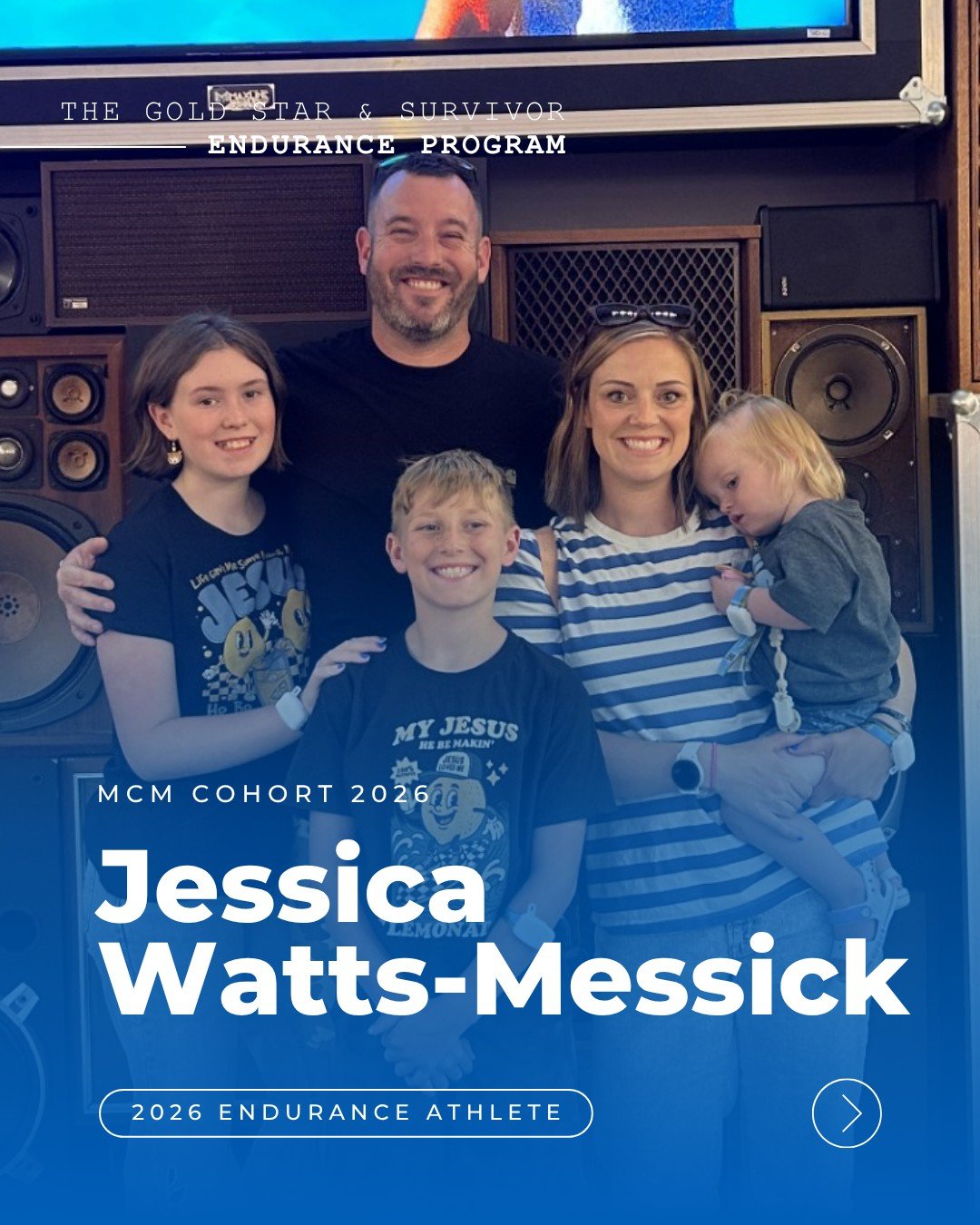 ✨ Meet Jessica ✨

This October, Jessica will run her first marathon in honor of her brother, SPC Jarrod A Lallier.

She&rsquo;s balancing training with life as a mom of three and elementary school teacher, showing up for the miles&ndash;even when the