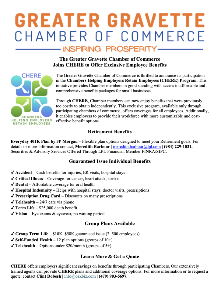 Monthly Chamber Meeting