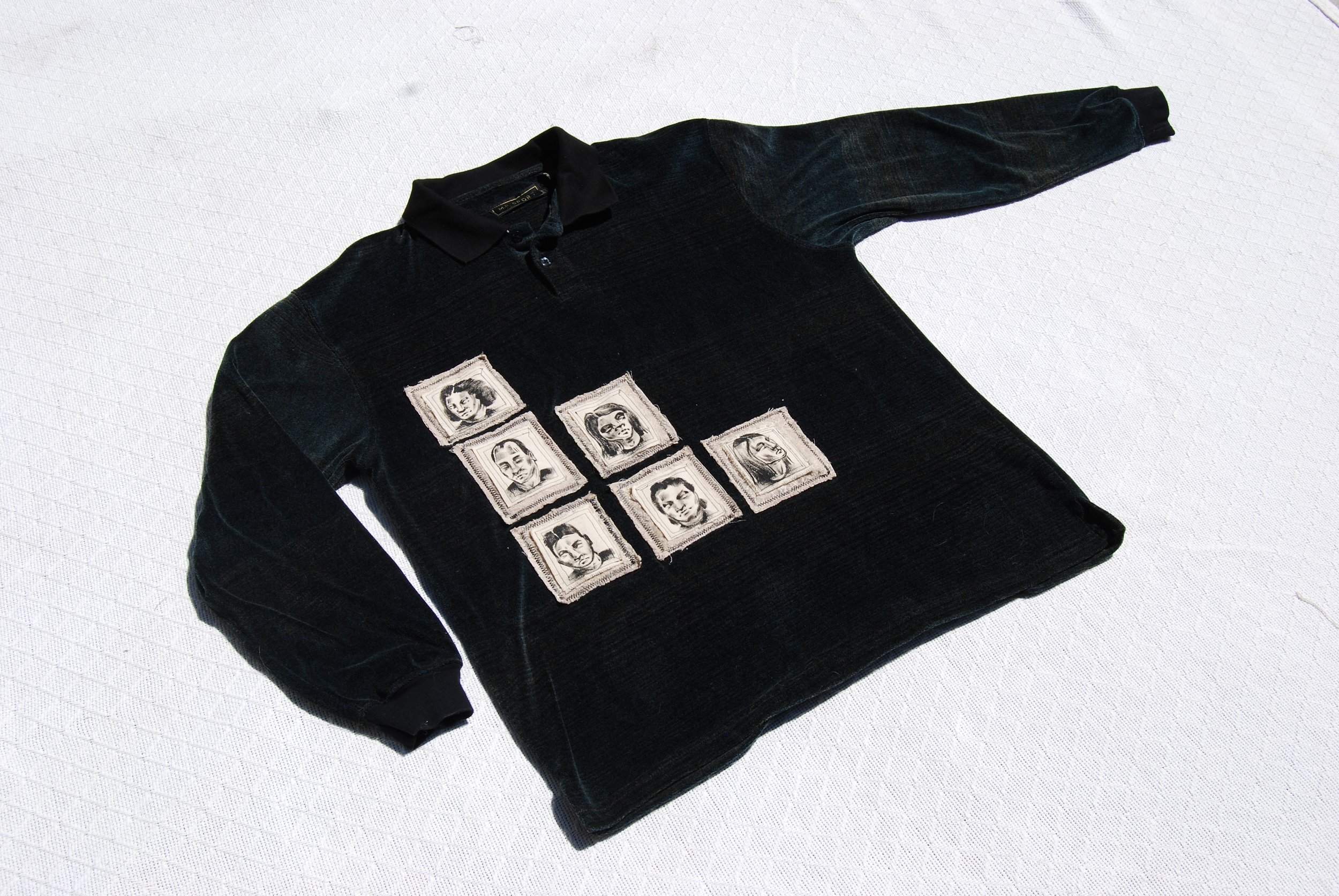 Family Tree Velvet Long-sleeve