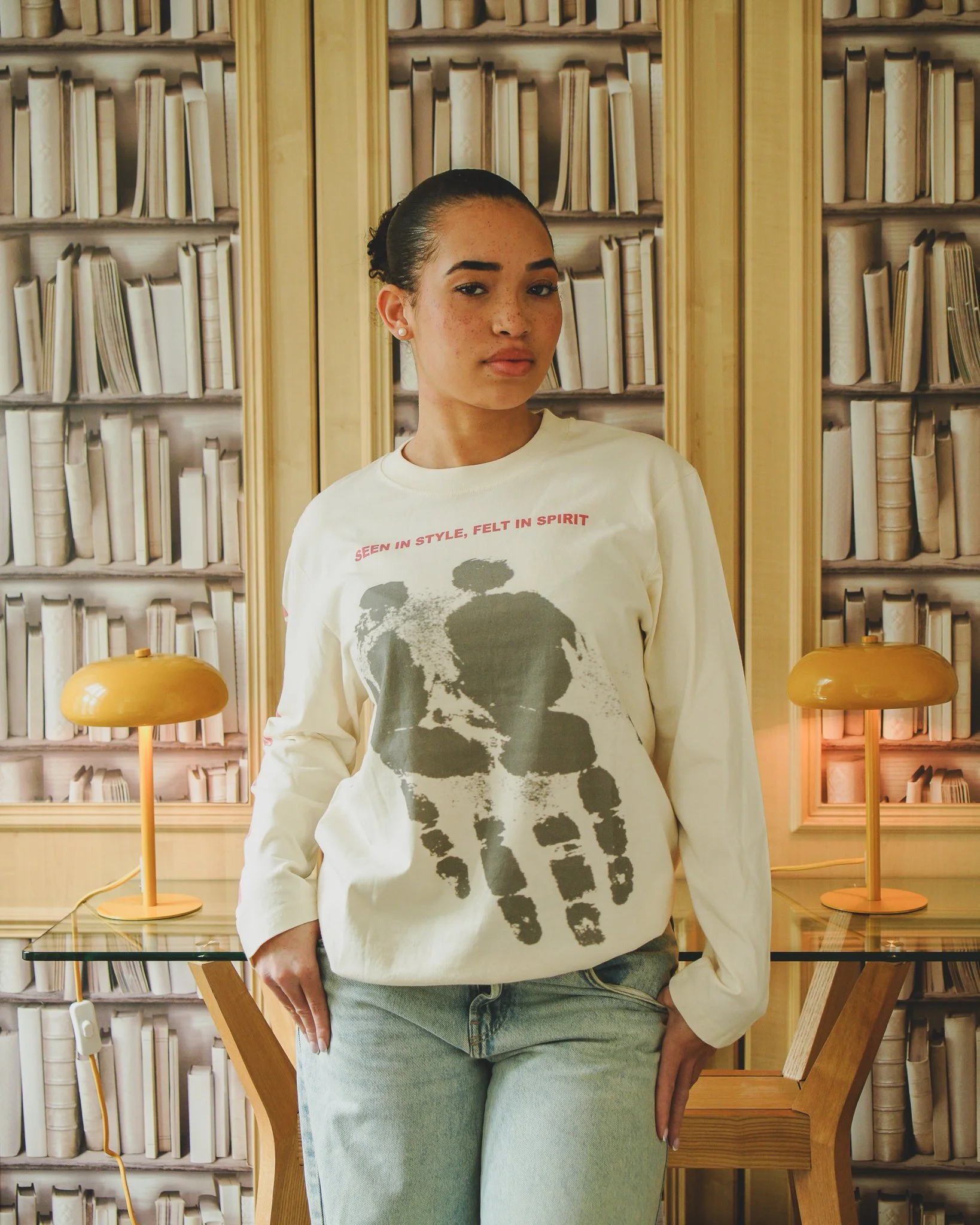 SEEN IN STYLE FELT IN SPIRIT LONG SLEEVE
