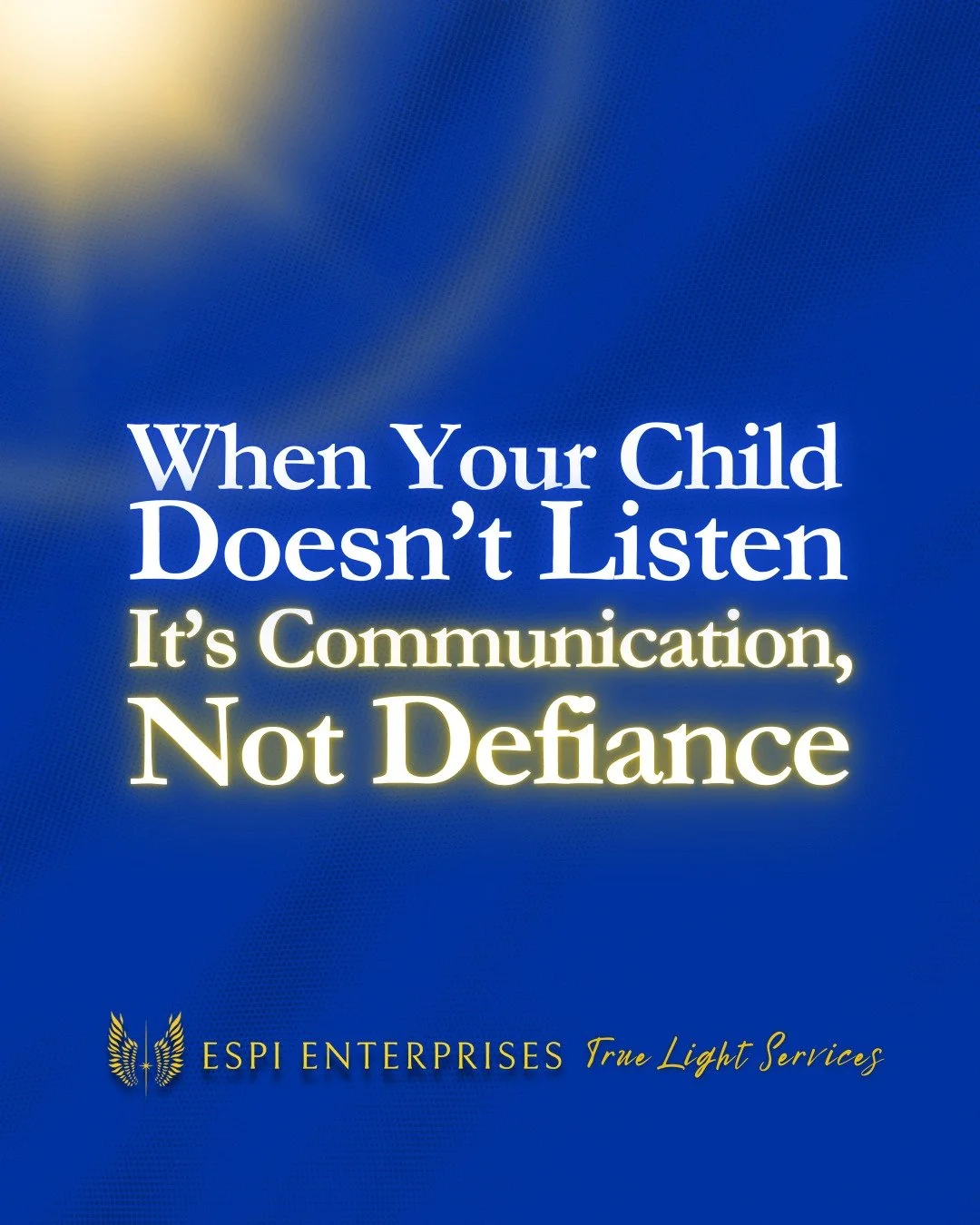 When your child does not listen, it is often communication, not defiance.

What looks like disobedience can actually be frustration, overwhelm, unmet needs, or difficulty expressing emotions. Children communicate through behavior when they do not yet