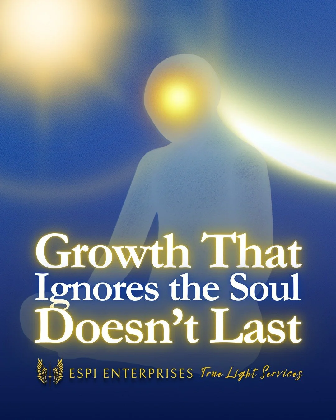 Growth that ignores the soul does not last.

Achievement, status, and external success may bring progress, but without inner alignment, purpose, and emotional balance, growth often feels empty or unsustainable. True development includes the mind, the