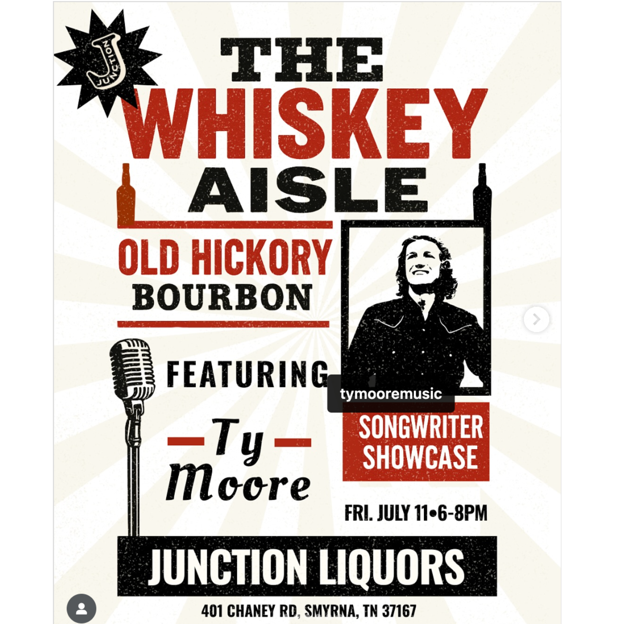 Whiskey Aisle Songwriter’s Session