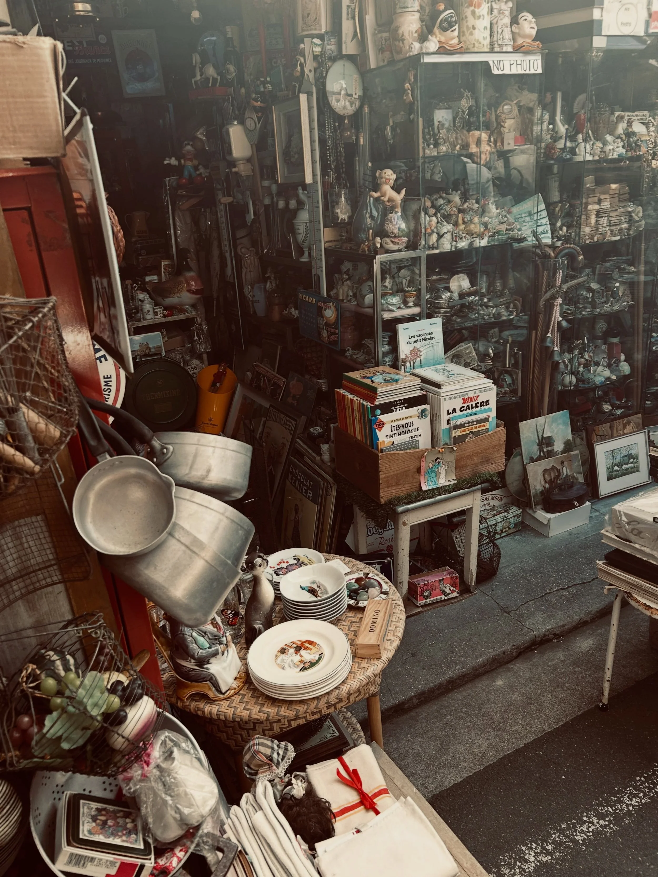 A little chaos. A lot of treasure. There&rsquo;s nothing quite like digging through someone else&rsquo;s stories and finding one to bring home. 🤎
