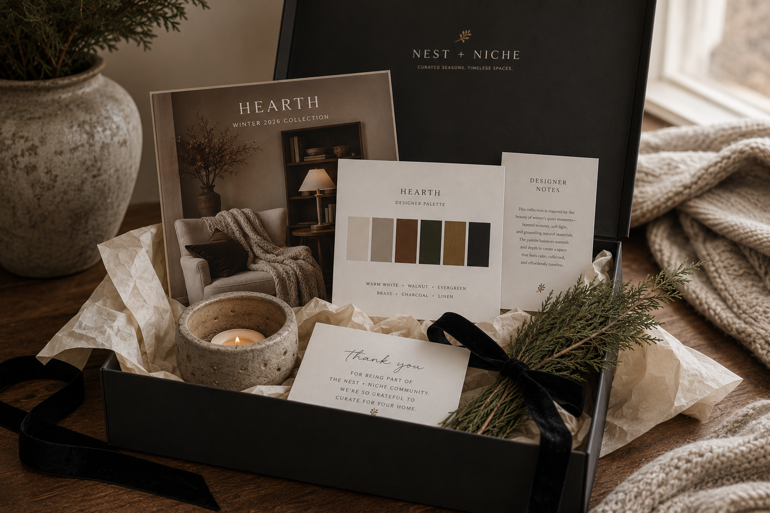 Coming Soon! Edition 002 - Hearth - Winter 2026 Collection