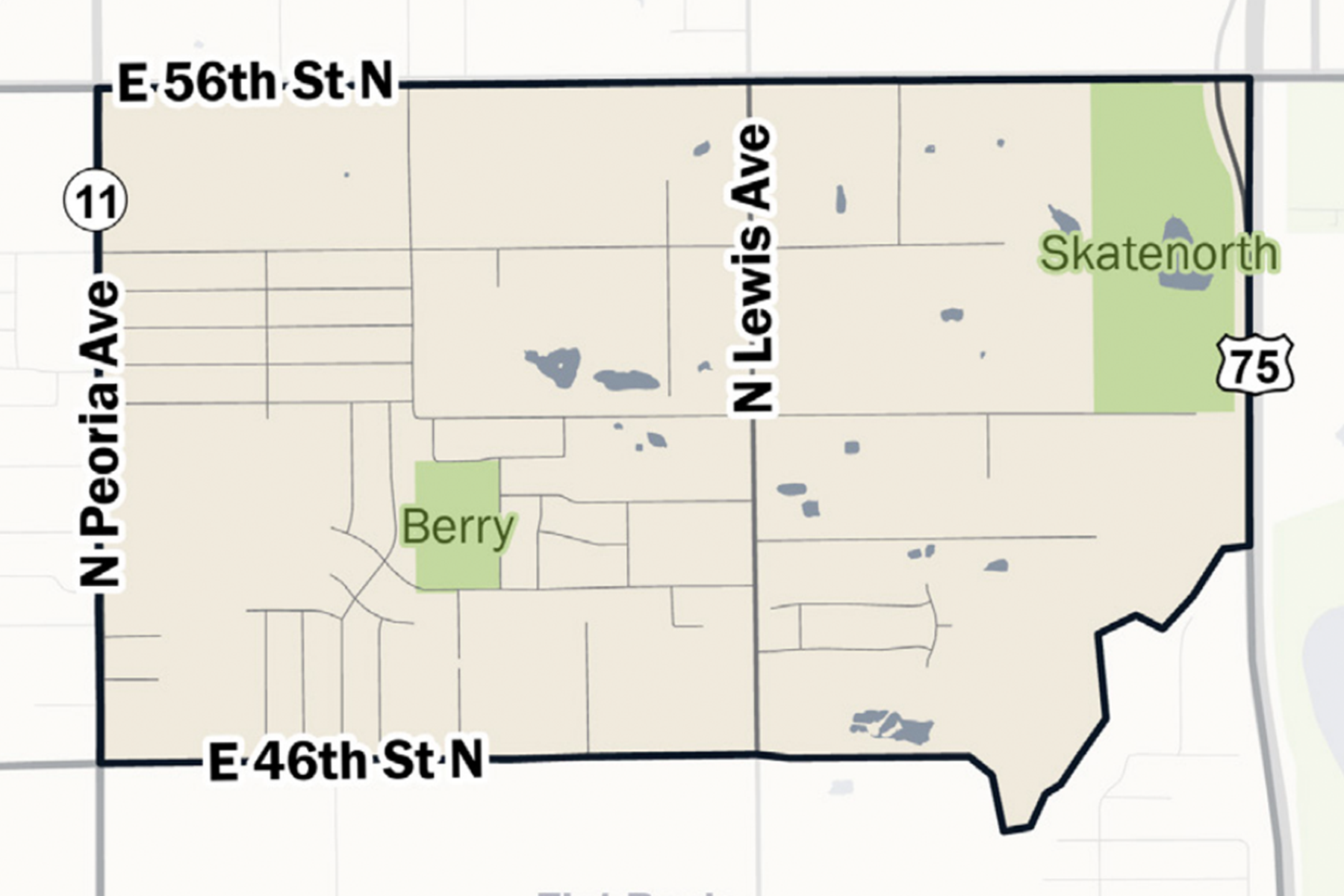 North Ridge Map