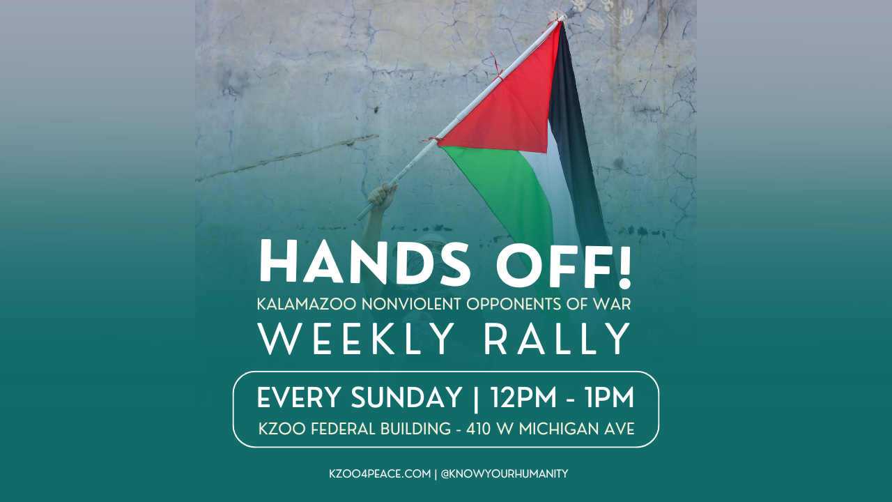 Weekly Hands Off Rally