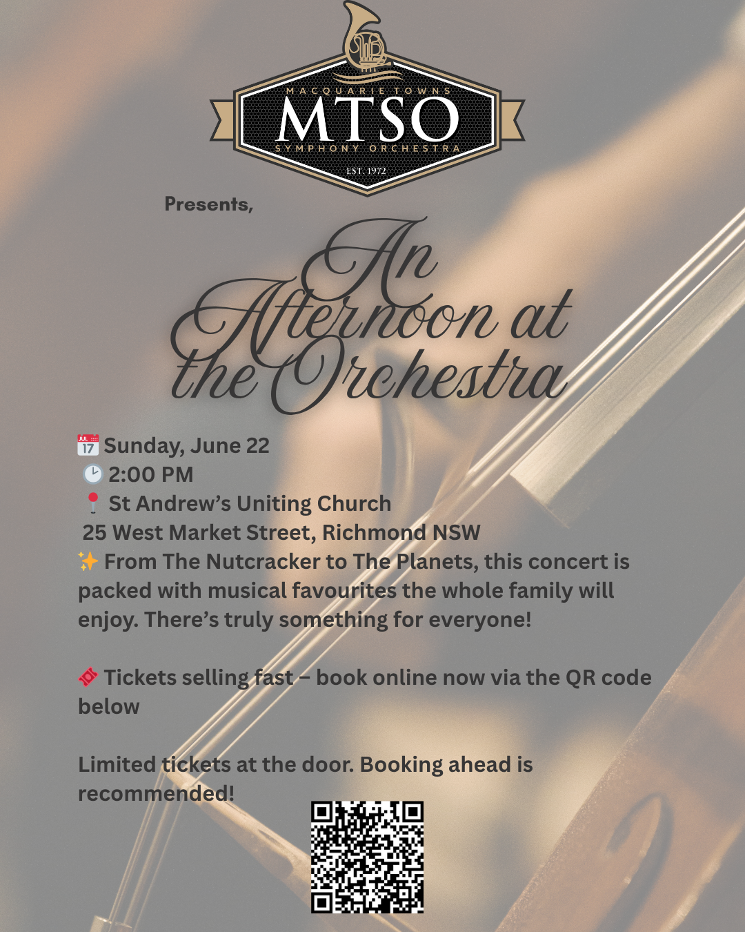 An Afternoon at the Orchestra