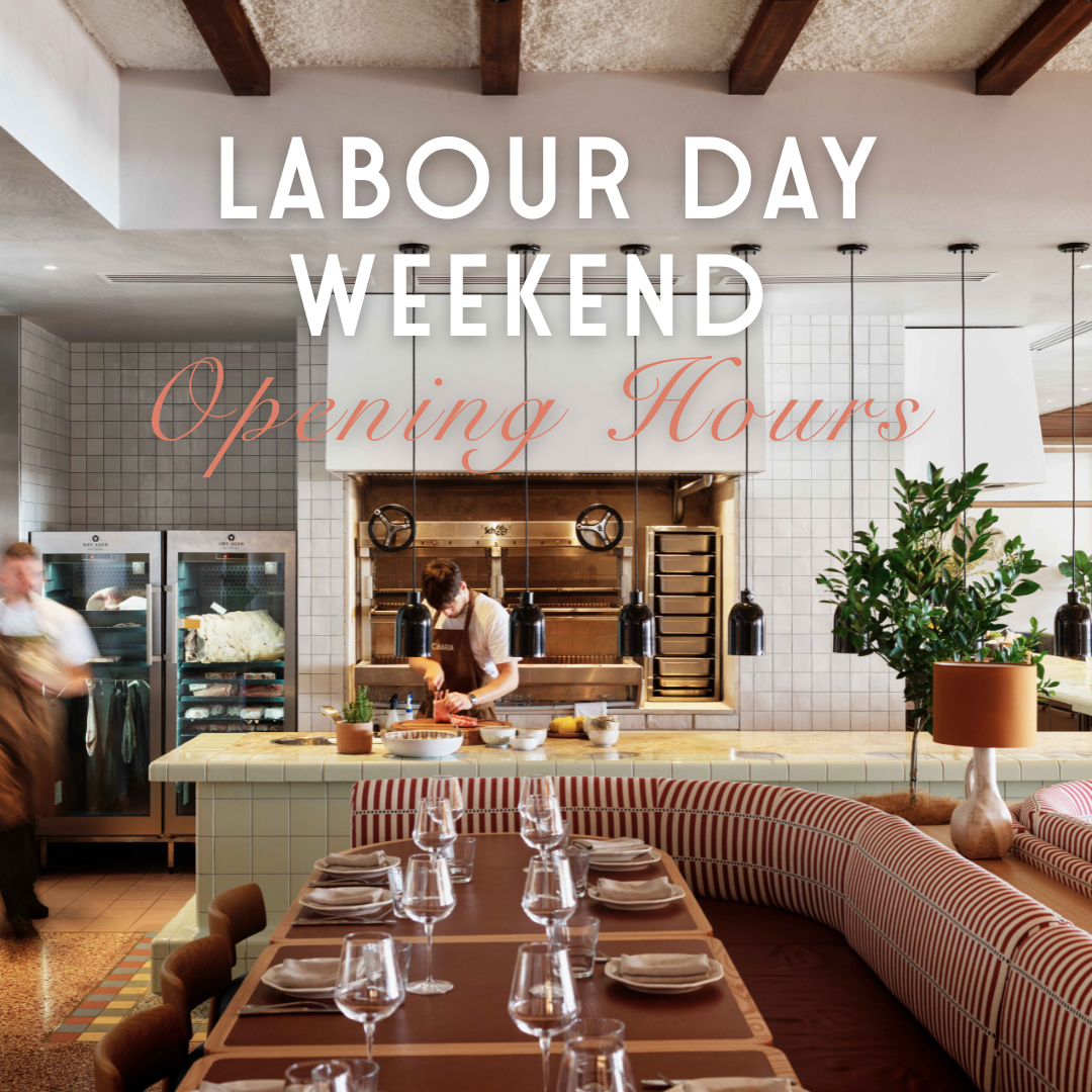 LABOUR DAY WEEKEND OPENING HOURS